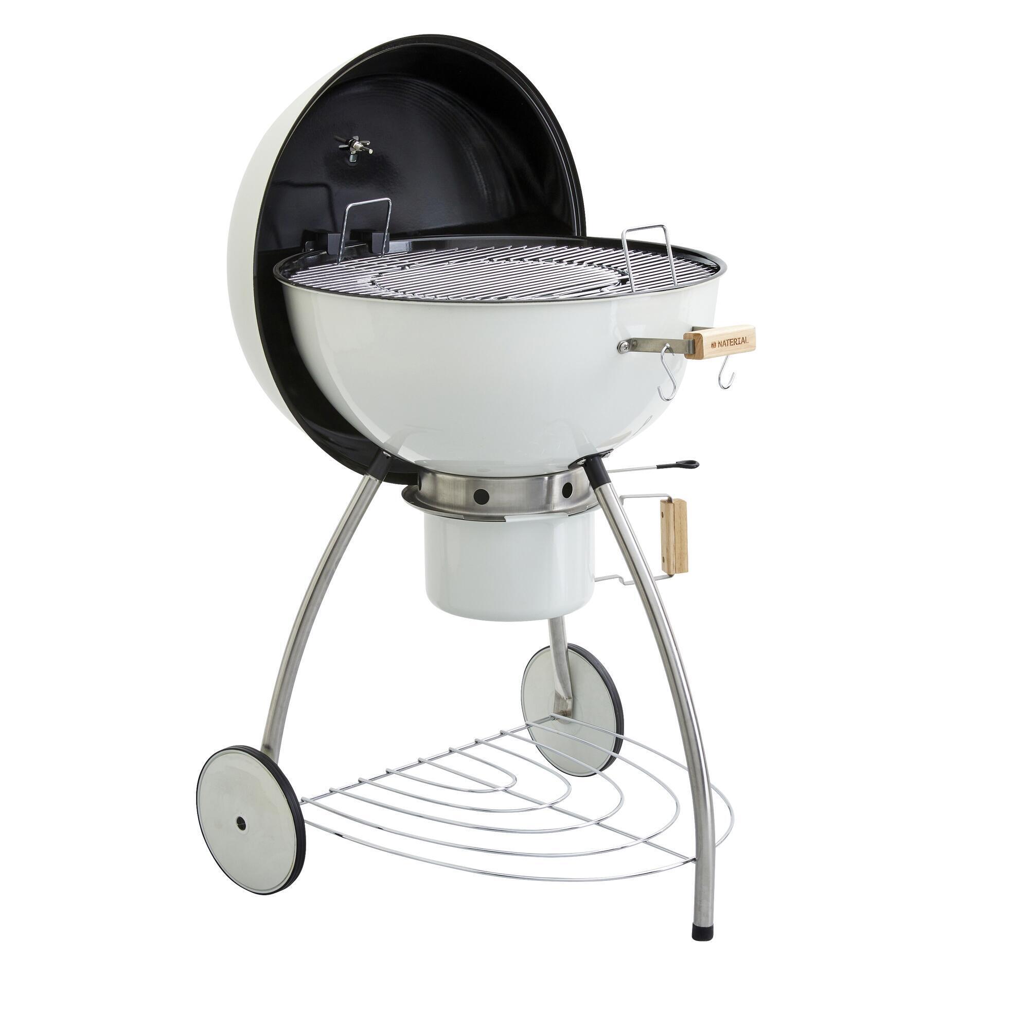 barbacoa de carbon naterial phoenix beta ii crema recomendada para 10 personas