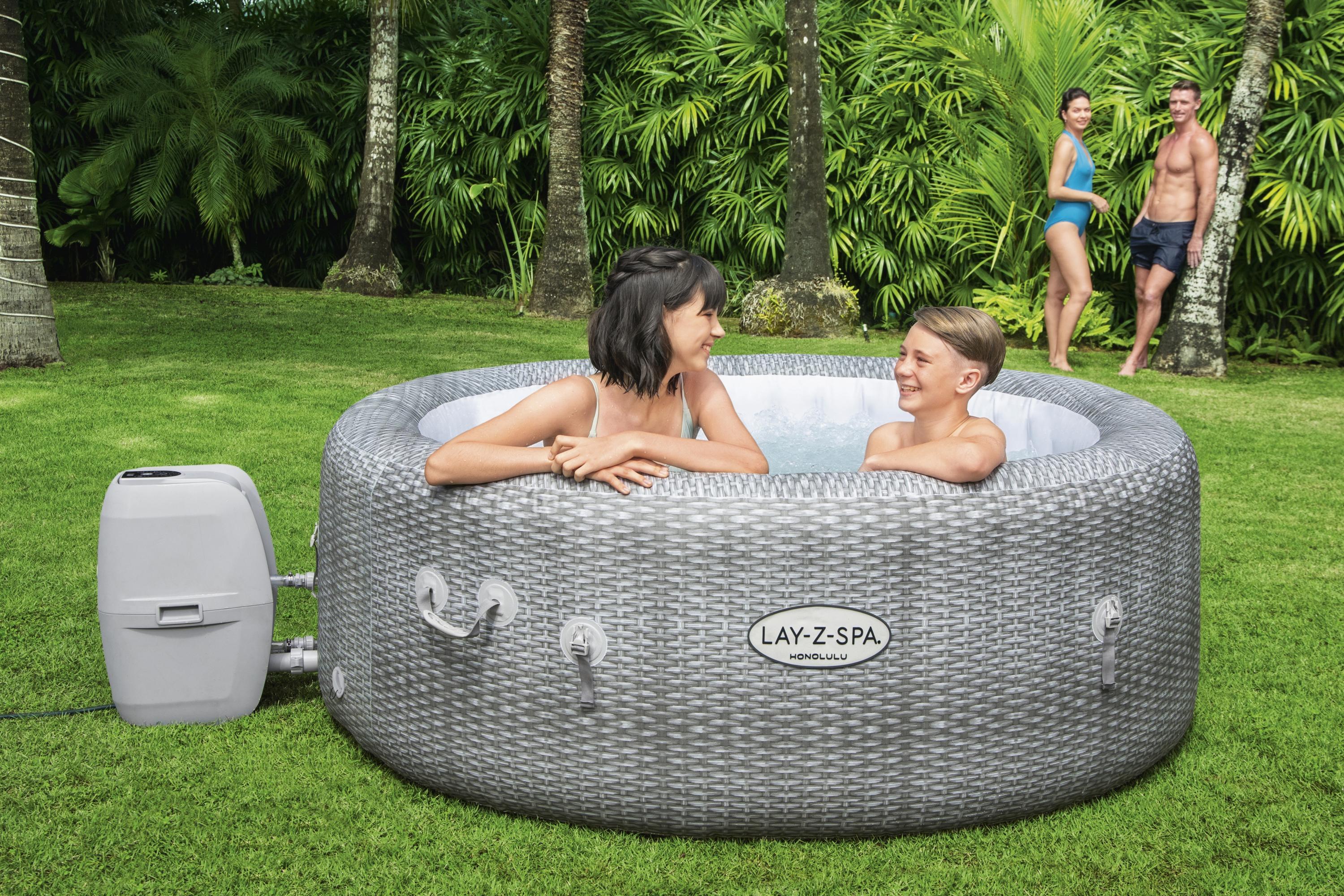 Spa de exterior hinchable BESTWAY de 196x71x196cm con 6 plazas - 13
