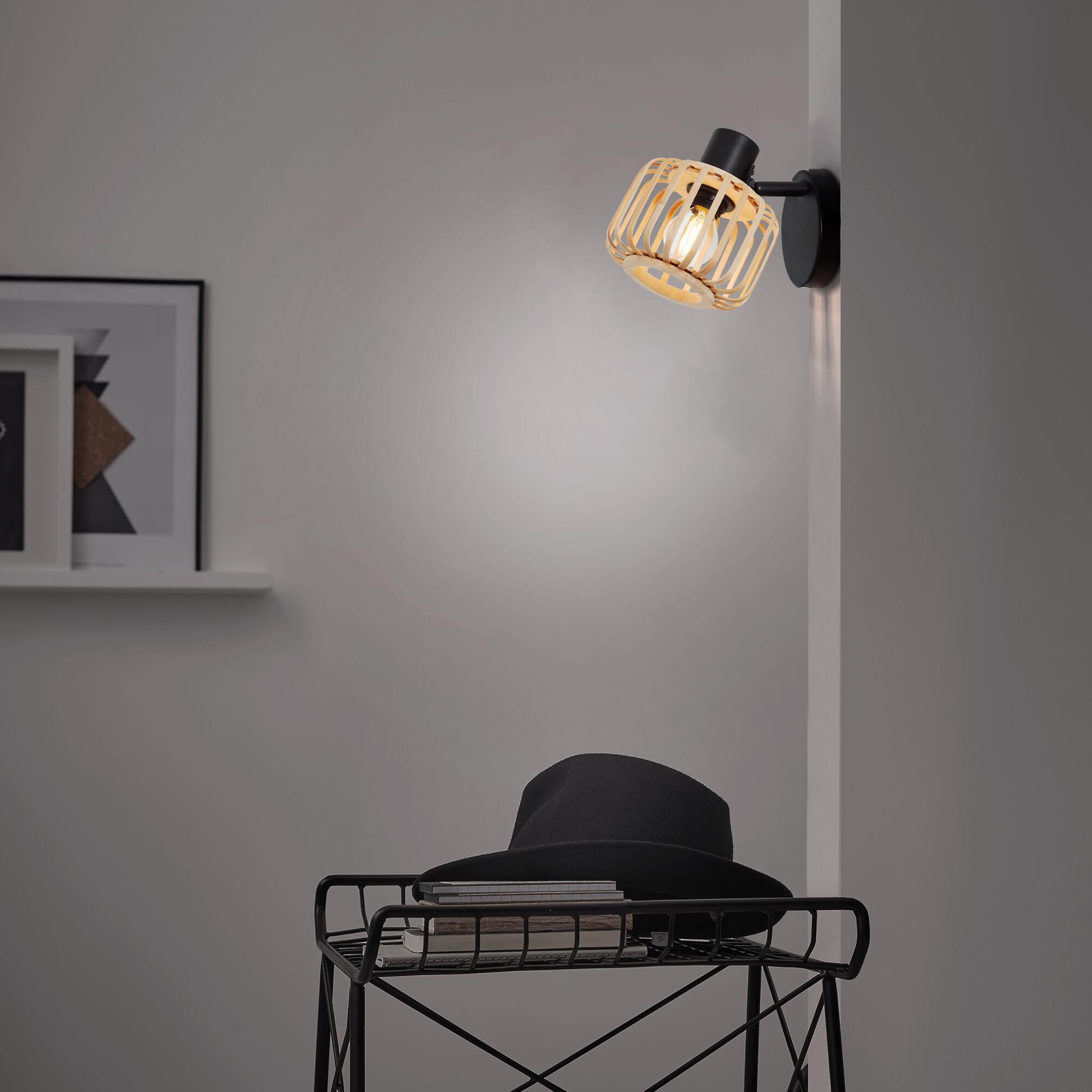 Spot, bambou naturel E14, INSPIRE Pécan - 4