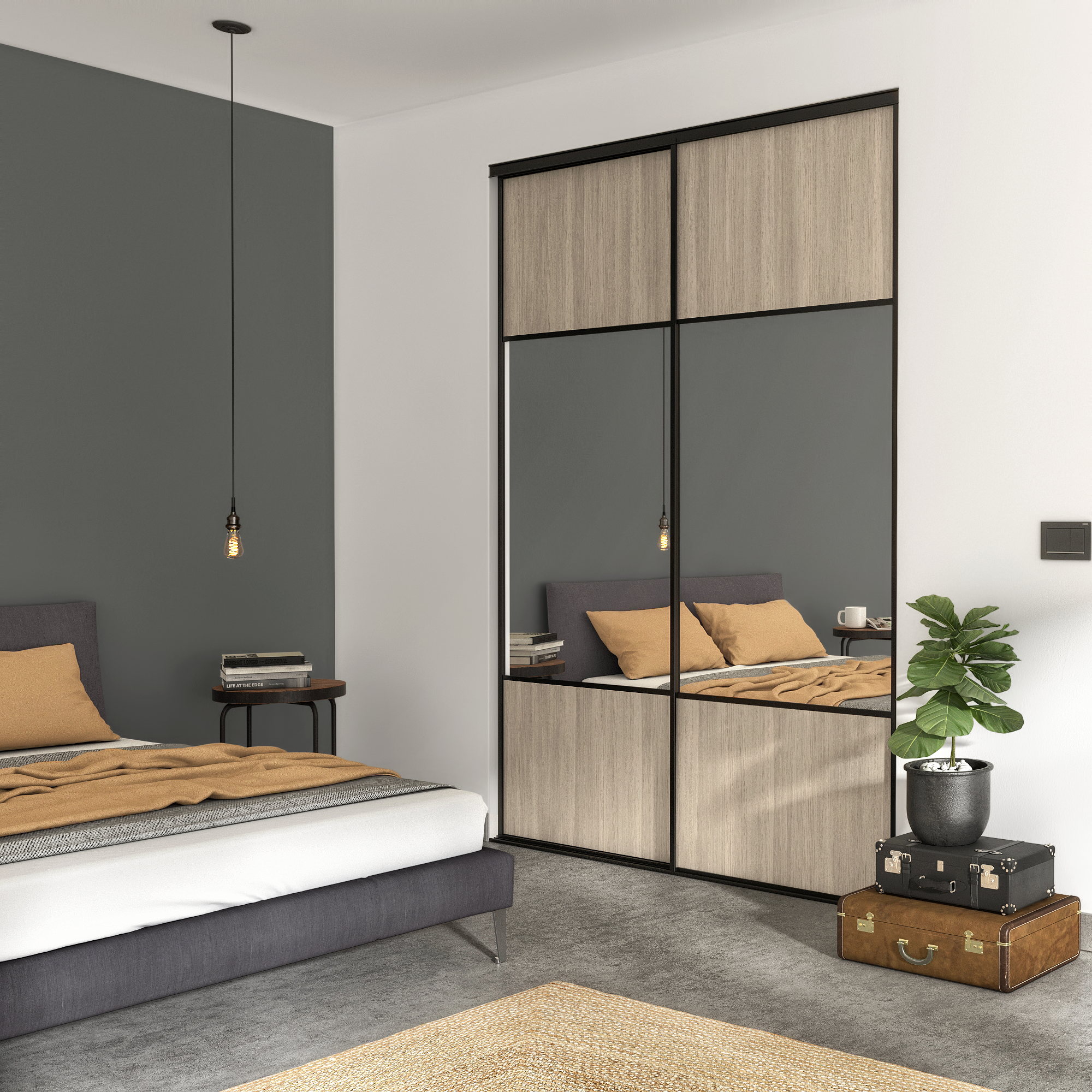 Placard Coulissant Miroir
