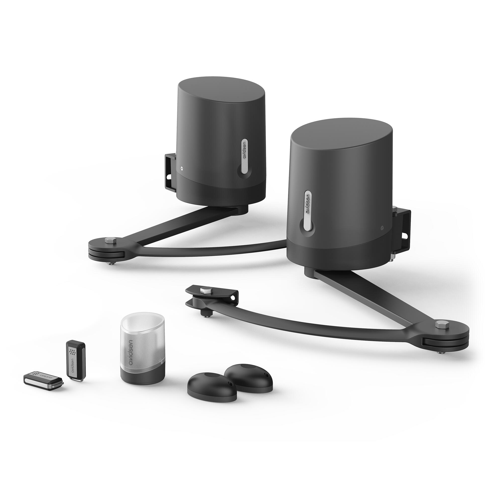 Kit de puerta batiente avidsen orane connect 410