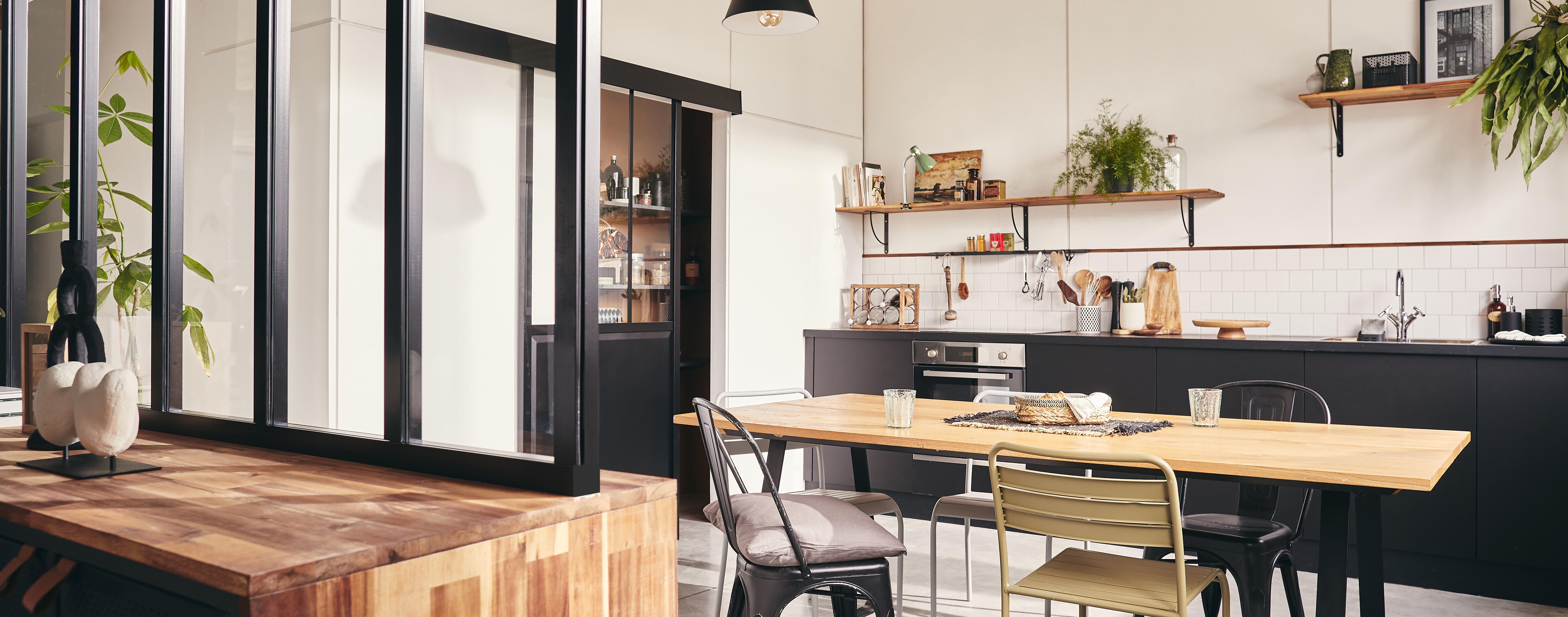 Estante cubo 4x1 preto 139,3x36x31,7 cm Spaceo Kub - 8