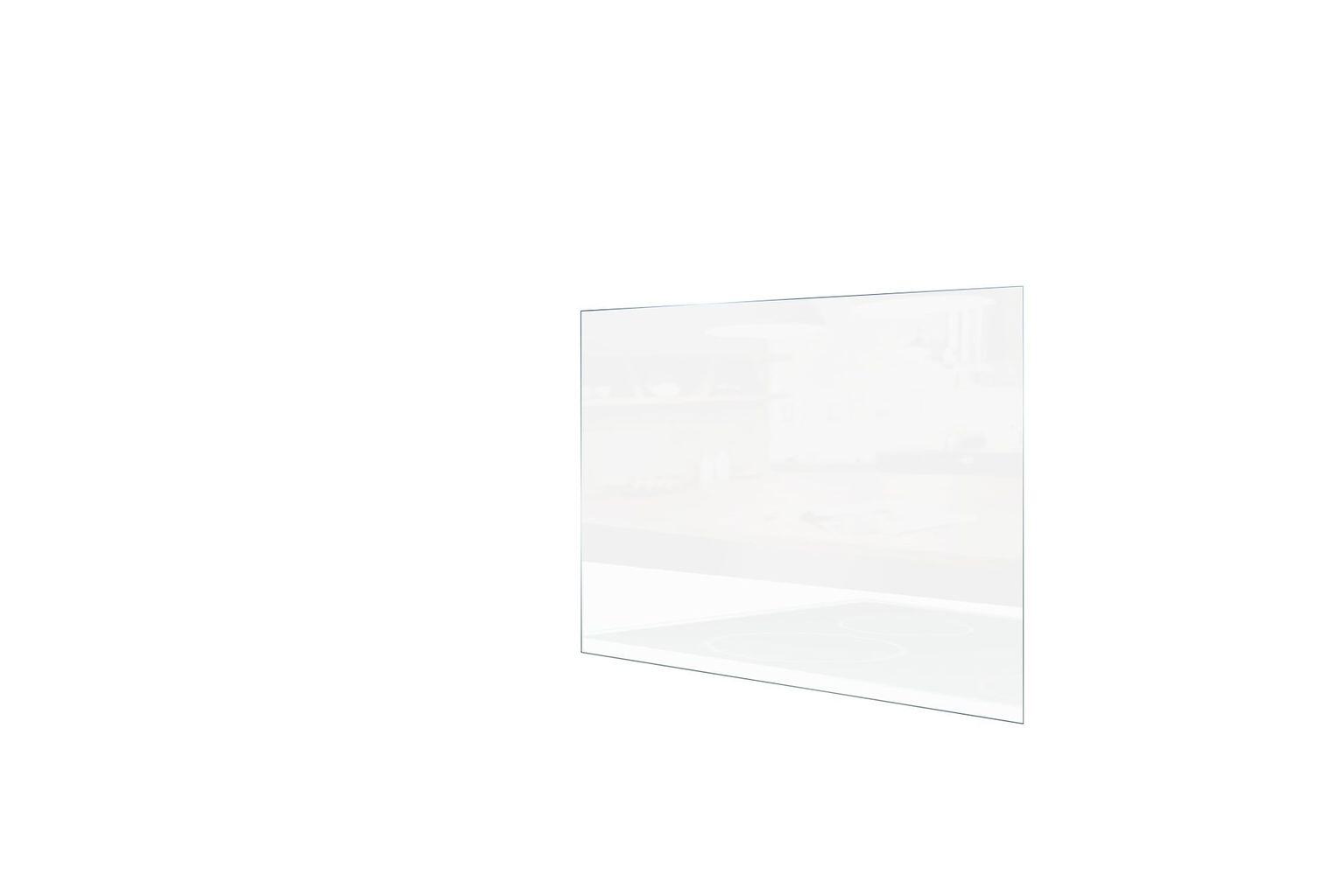 Fond de hotte verre trempé L.60 x H.45 cm Blanc brillant - 2
