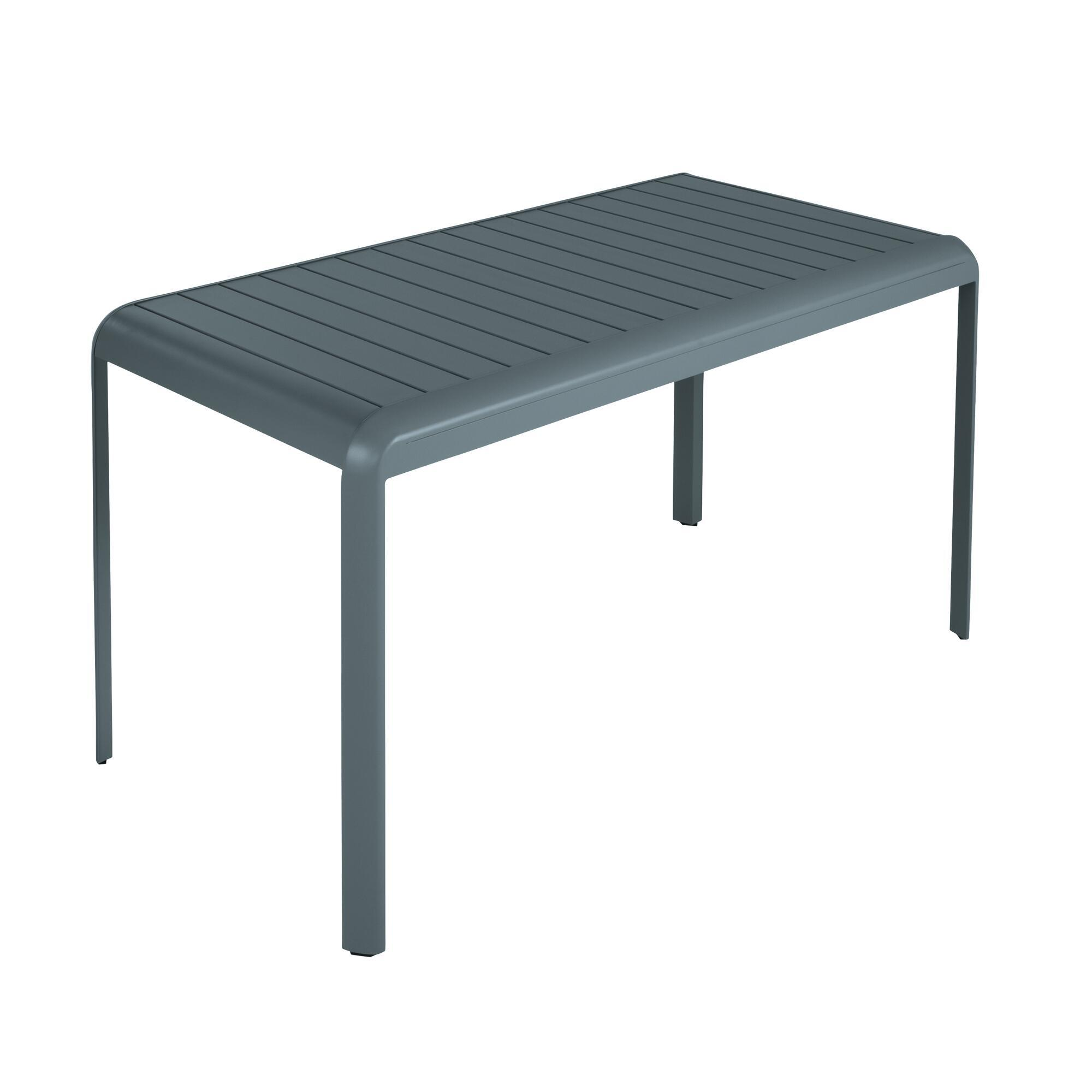 Mesa de alumínio NATERIAL IDAHO 144X70X75CM AGATA - 3