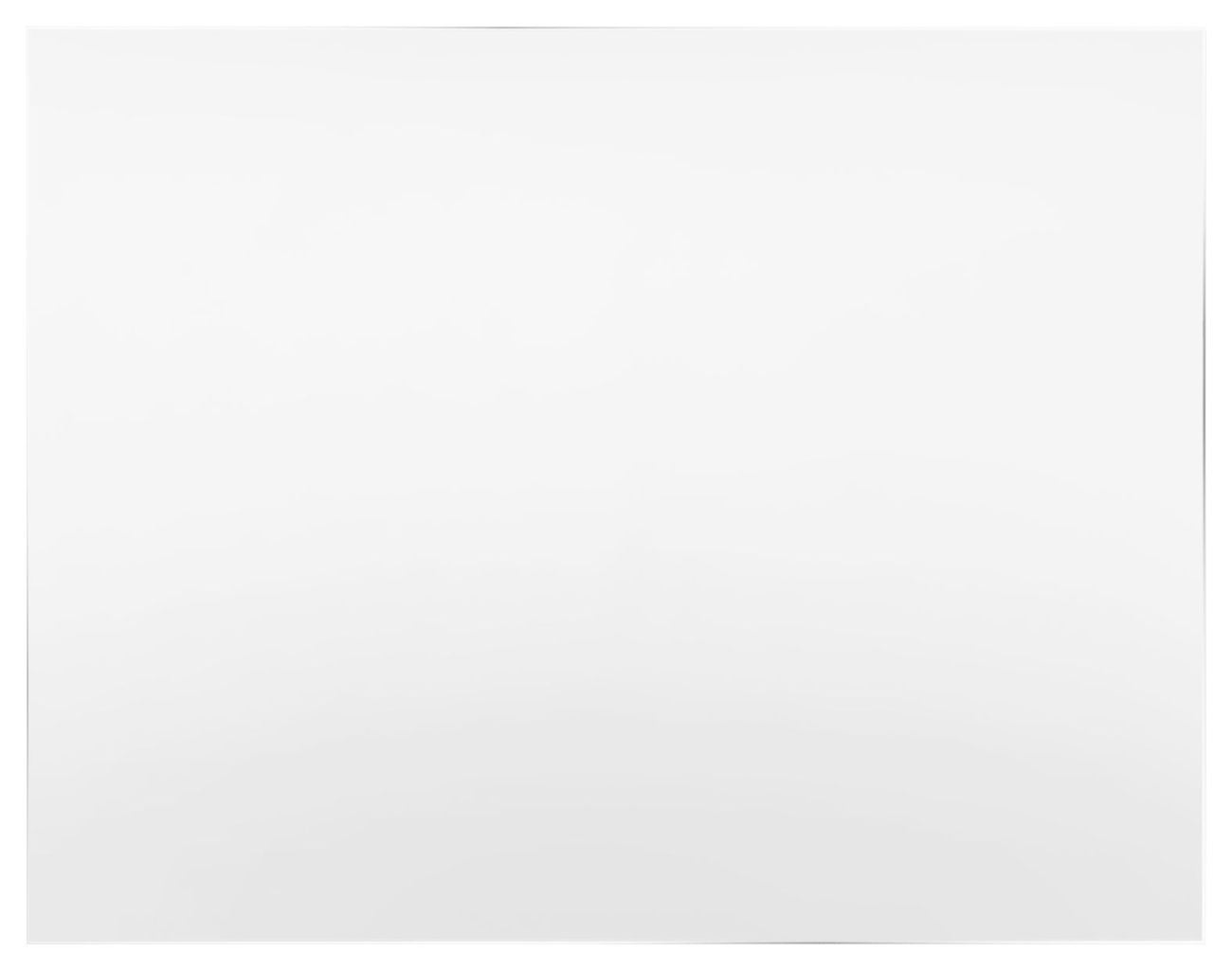 Fond de hotte verre trempé L.90 x H.70 cm Blanc brillant - 2