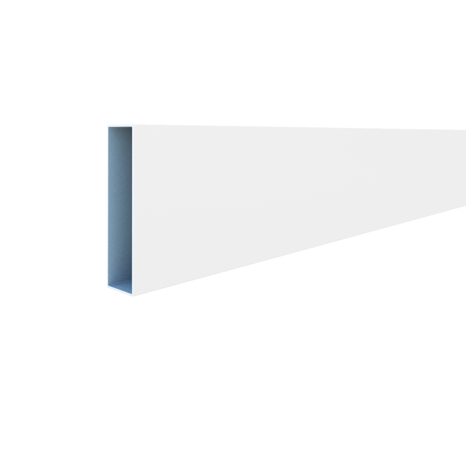 Lama de aluminio para valla o panel Klos-Up blanca 9x145 cm | Leroy Merlin
