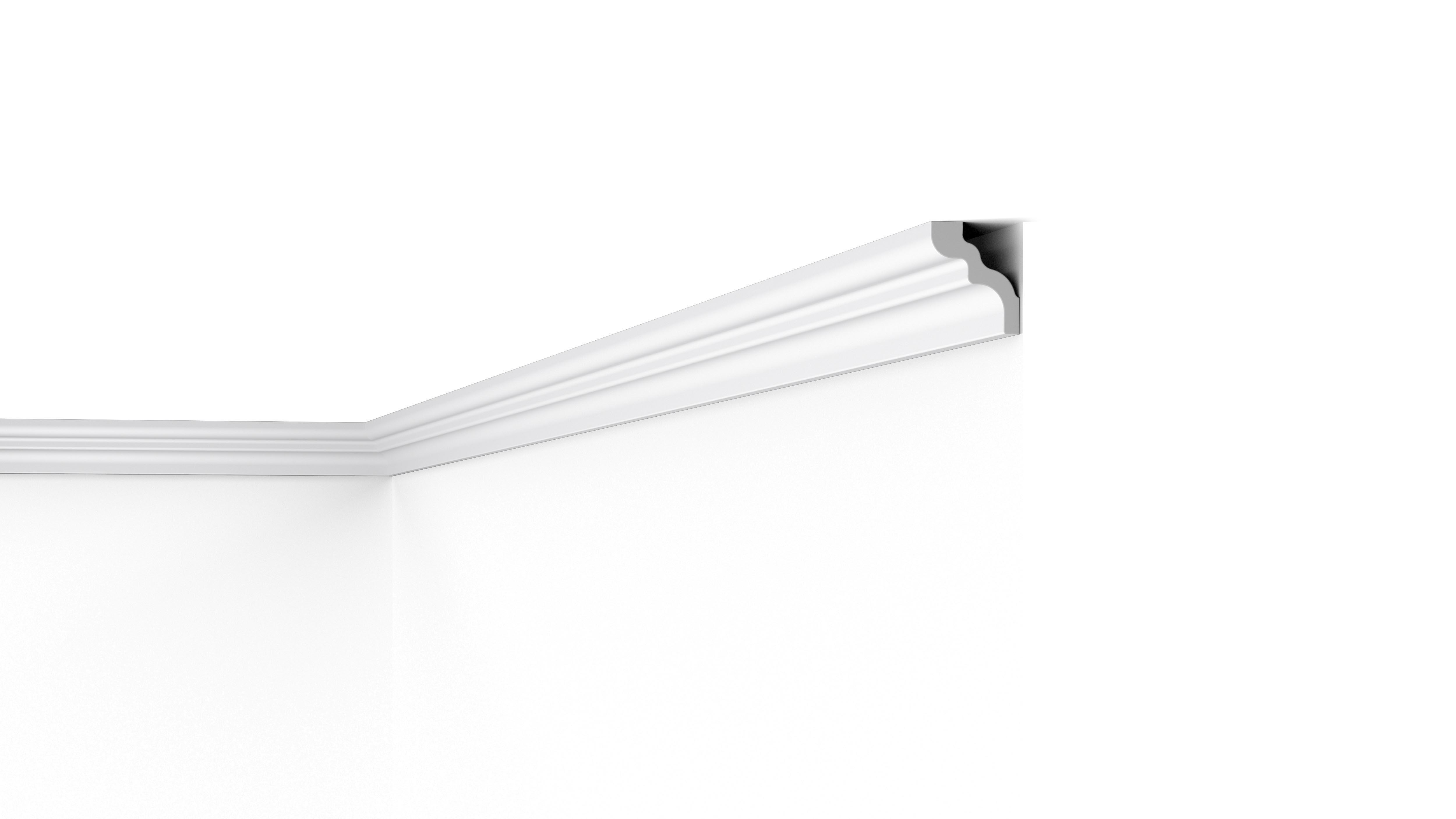 Moulure en polymère extrudé D13, 49 x 42 mm, lot de 2 x 2 m - 2