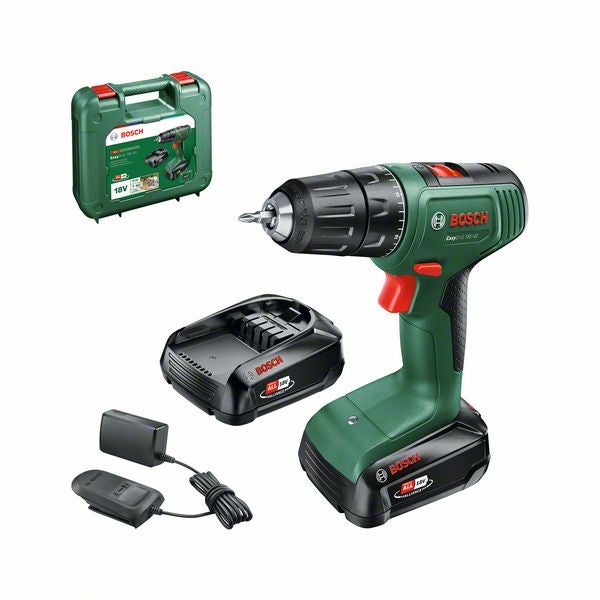 Perceuse sans fil 18 V BOSCH EasyDrill 18V-40, 40 Nm + 2 batteries 2Ah
