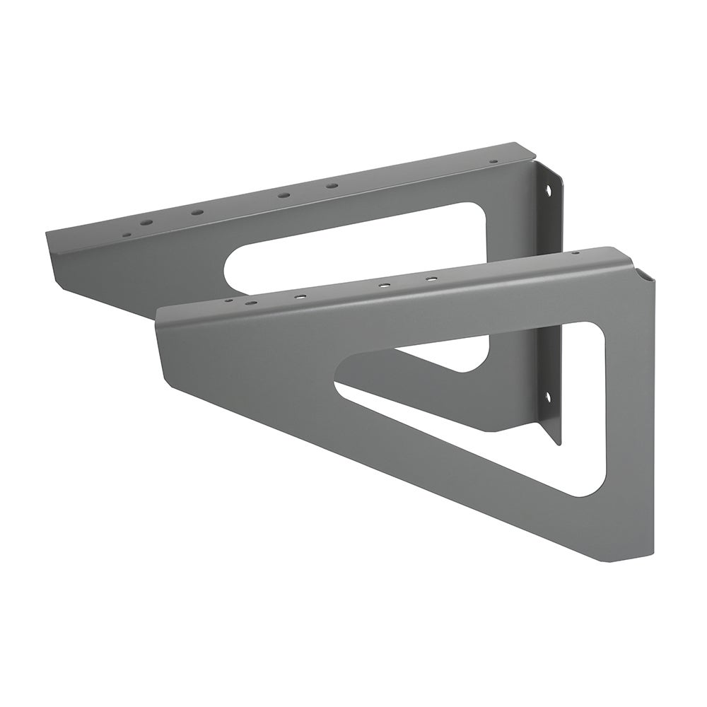Kit de fixation H.18 x l.25 x P.3 cm RENZ, gris - 4