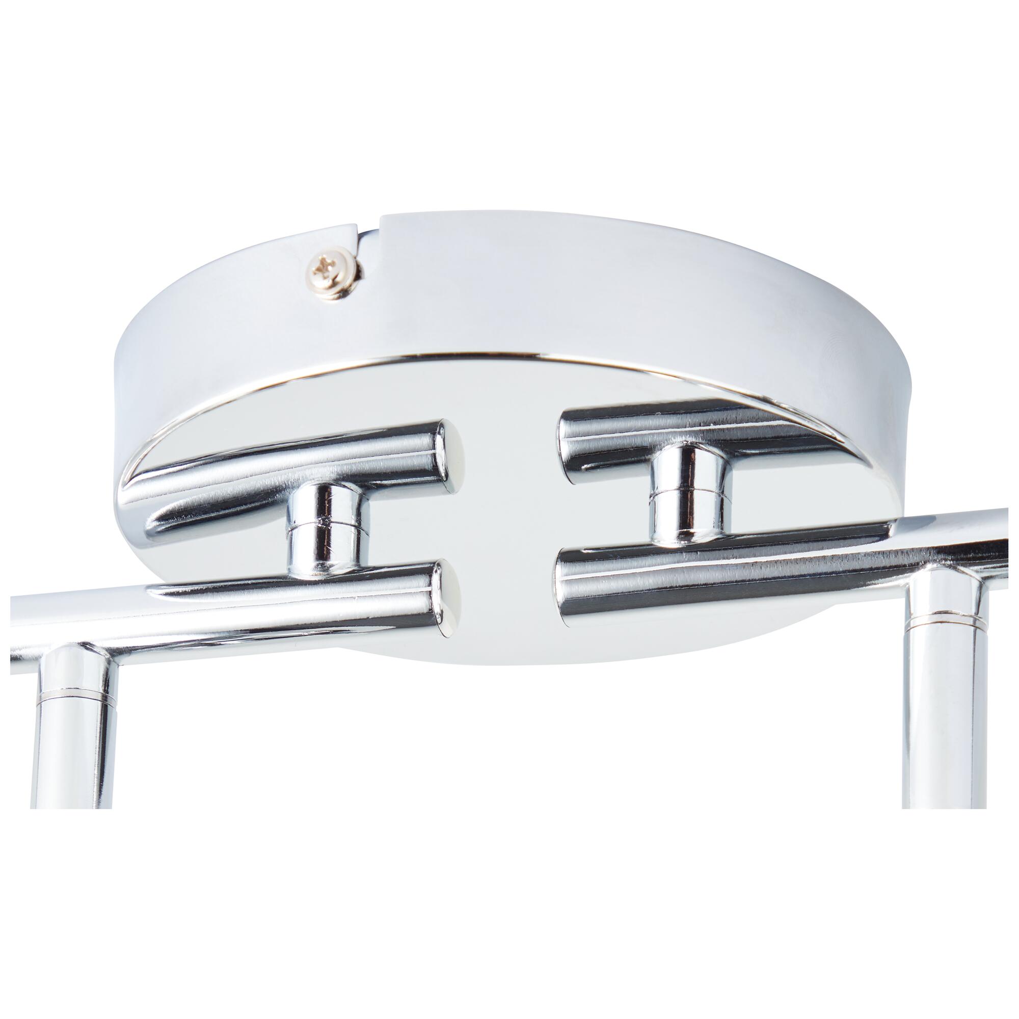 Rampe 6 spots, métal gris gu10, INSPIRE Tekla - 10