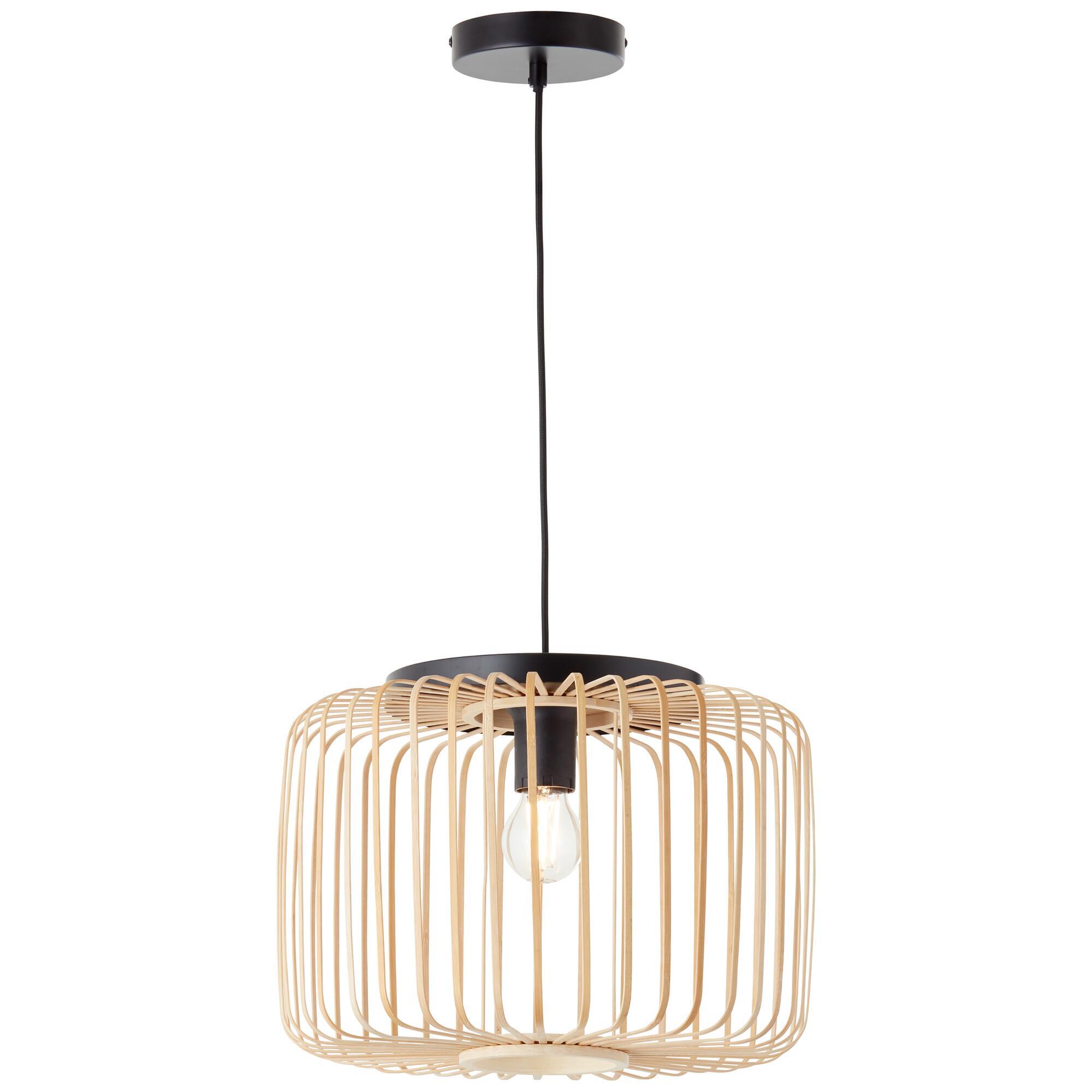 Suspension Pecan bambou, beige, Diam.38 cm INSPIRE, E27 - 7