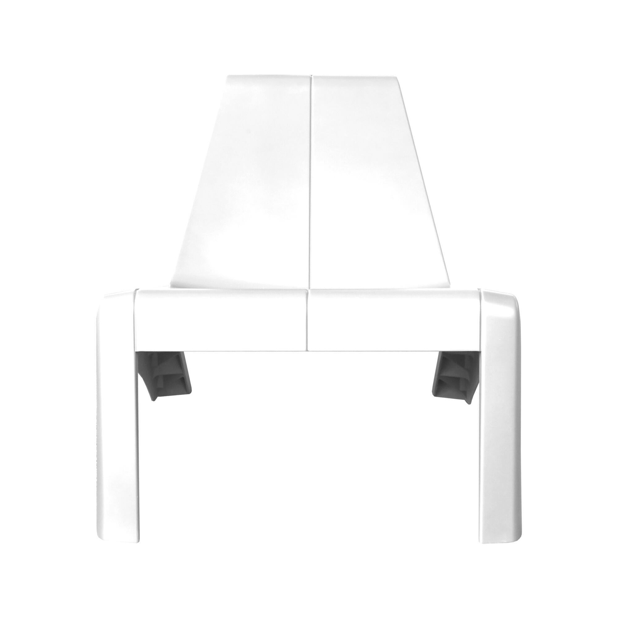 Cadeira de jardim relax branco Halius Naterial - 12