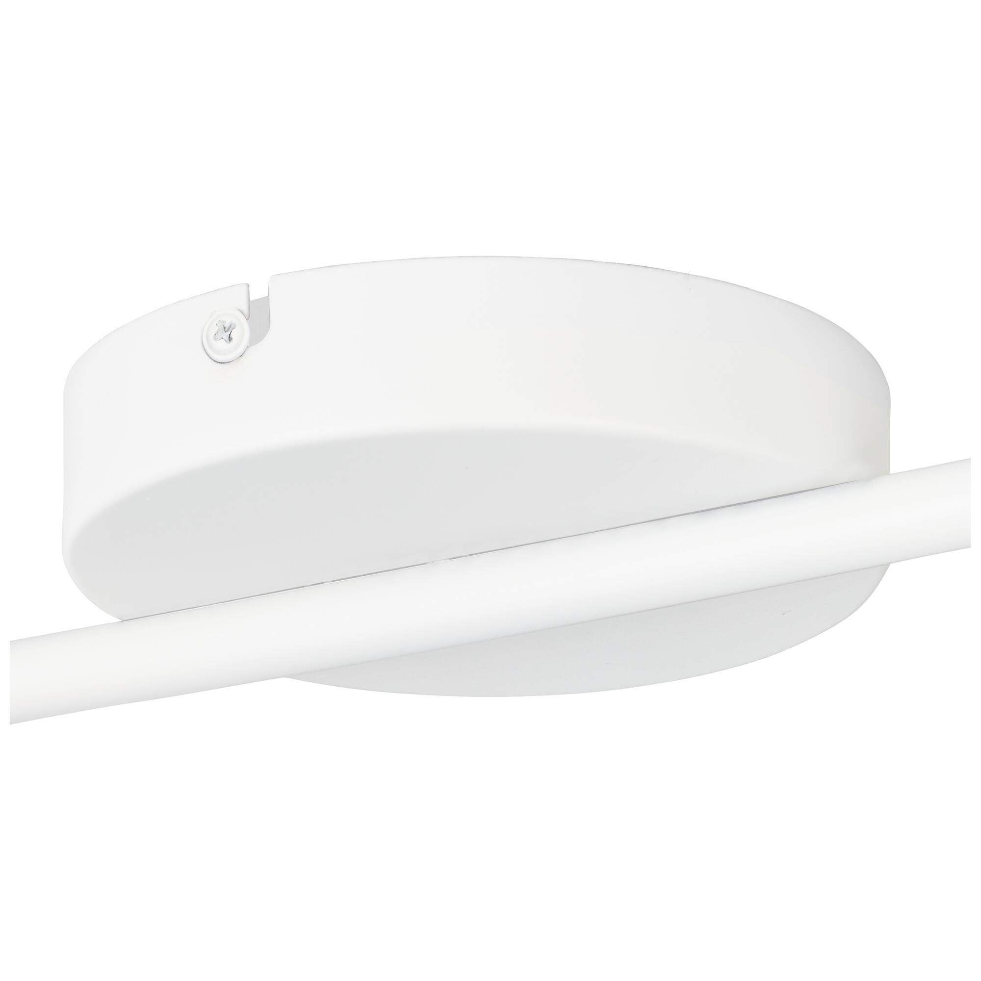 Rampe 2 spots Tekla, produit sans abat-jour blanc, GU10, INSPIRE - 10