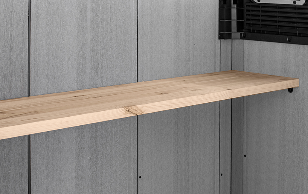 Arcón de resina para exterior KETER 232427 190.5 x 132.5 x 109.3 cm y capacidad de 2020 L - 14