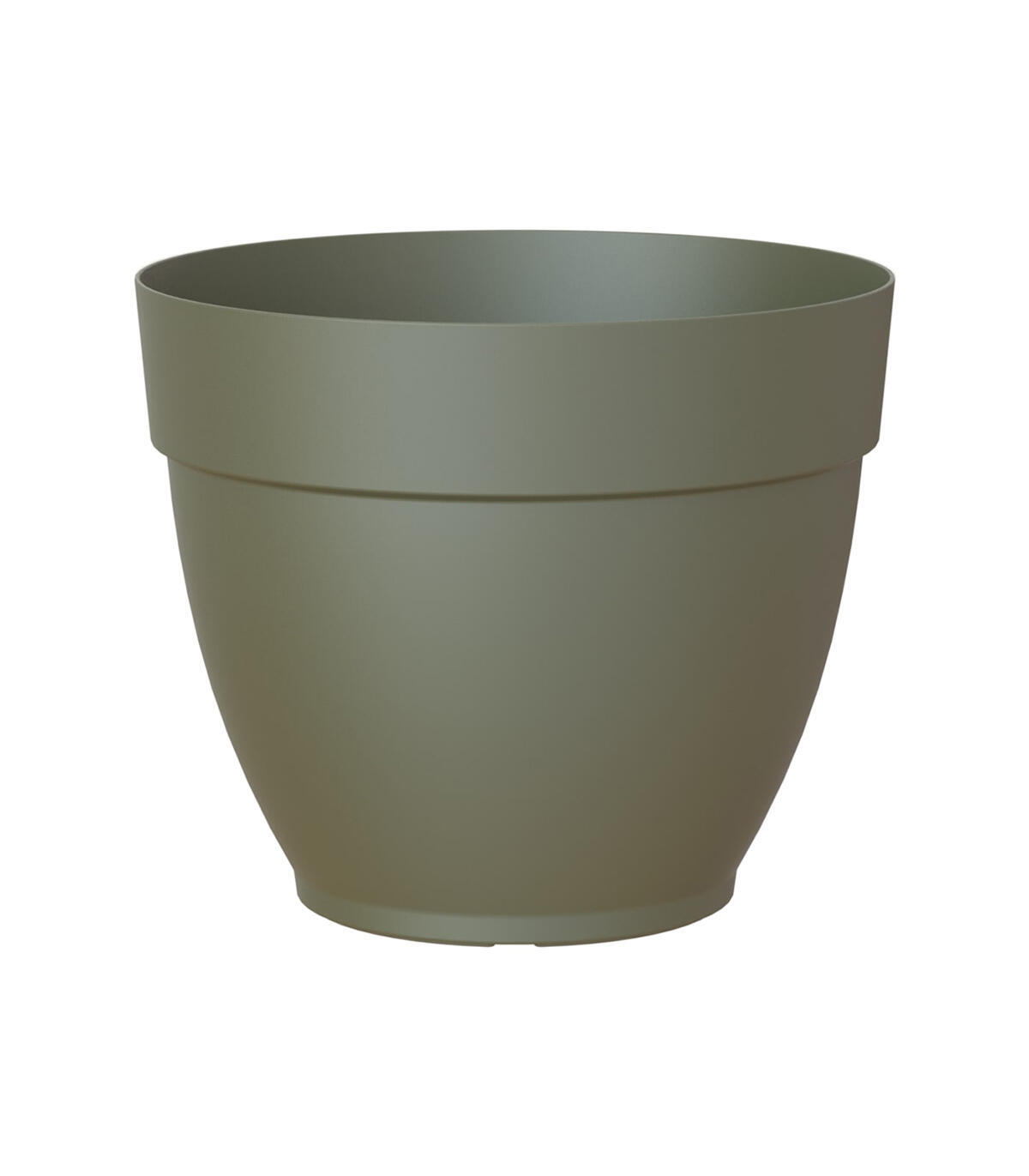 Maceta de polipropileno capri verde de ø 20 cm