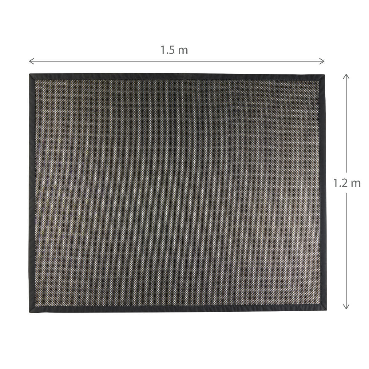 Tapis de protection pour barbecue NATERIAL 120x150cm - 9