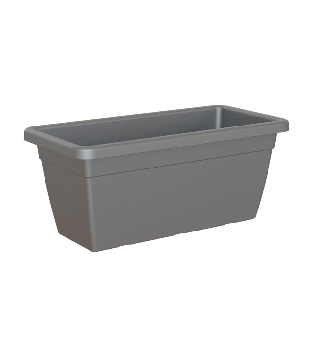 Floreira de plástico GRANDE 60X32CM CINZA