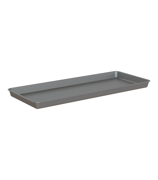 Sottovaso per vaso da fiori ARTEVASI Venezia XL in polipropilene di colore antracite L 90 x H 5.7 x P 90 cm