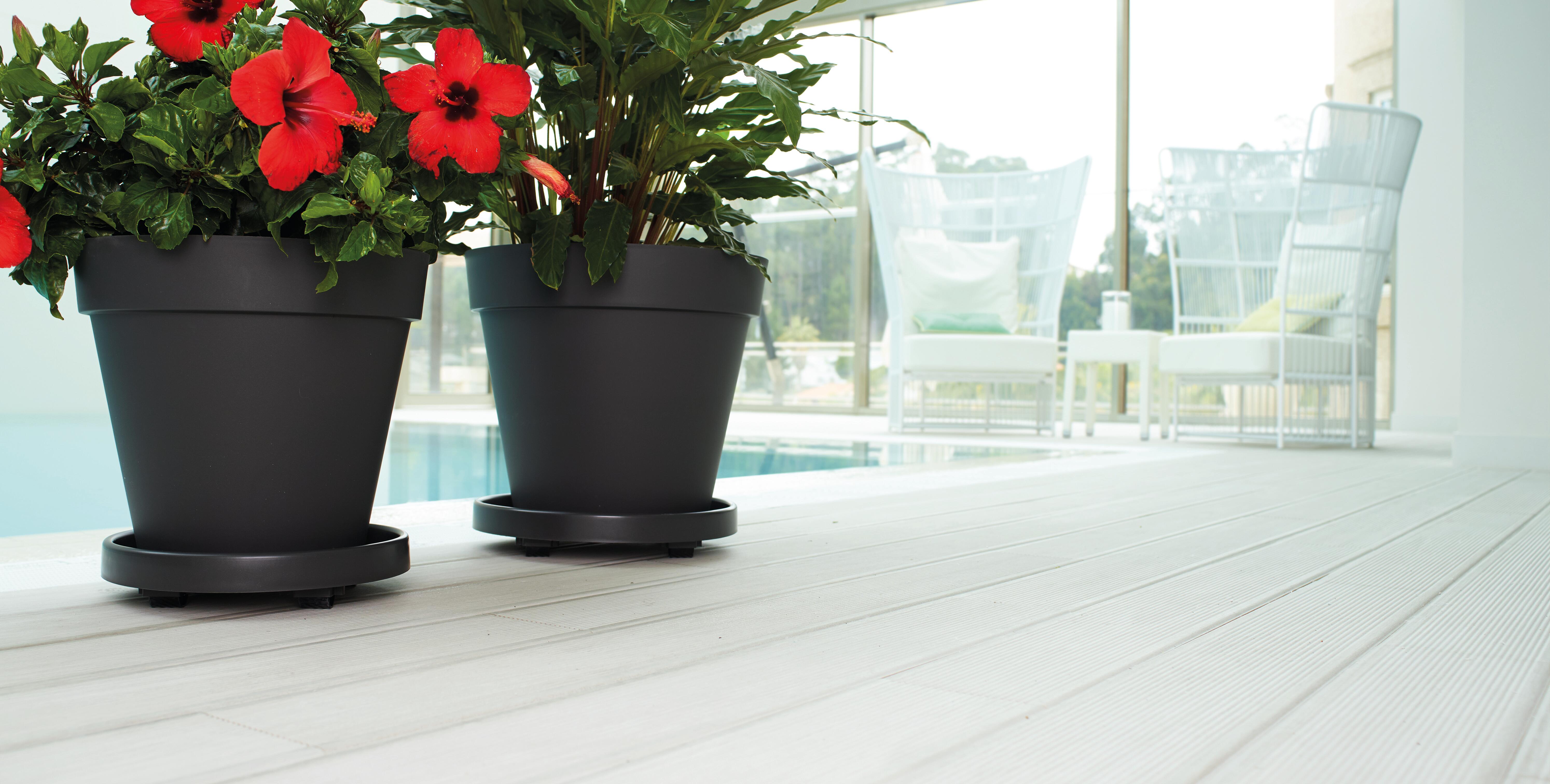 Supporto rotante per vaso PRARUOTE30/62 ARTEVASI H 6.2 x ø 30 cm - 2