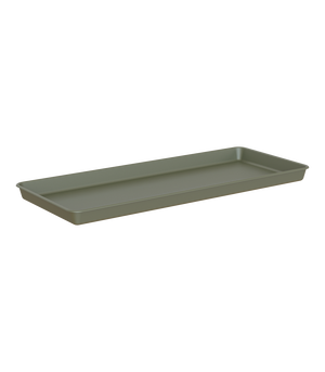Sottovaso rettangolare bianco pietra larghezza 56 cm x profondità 28 cm