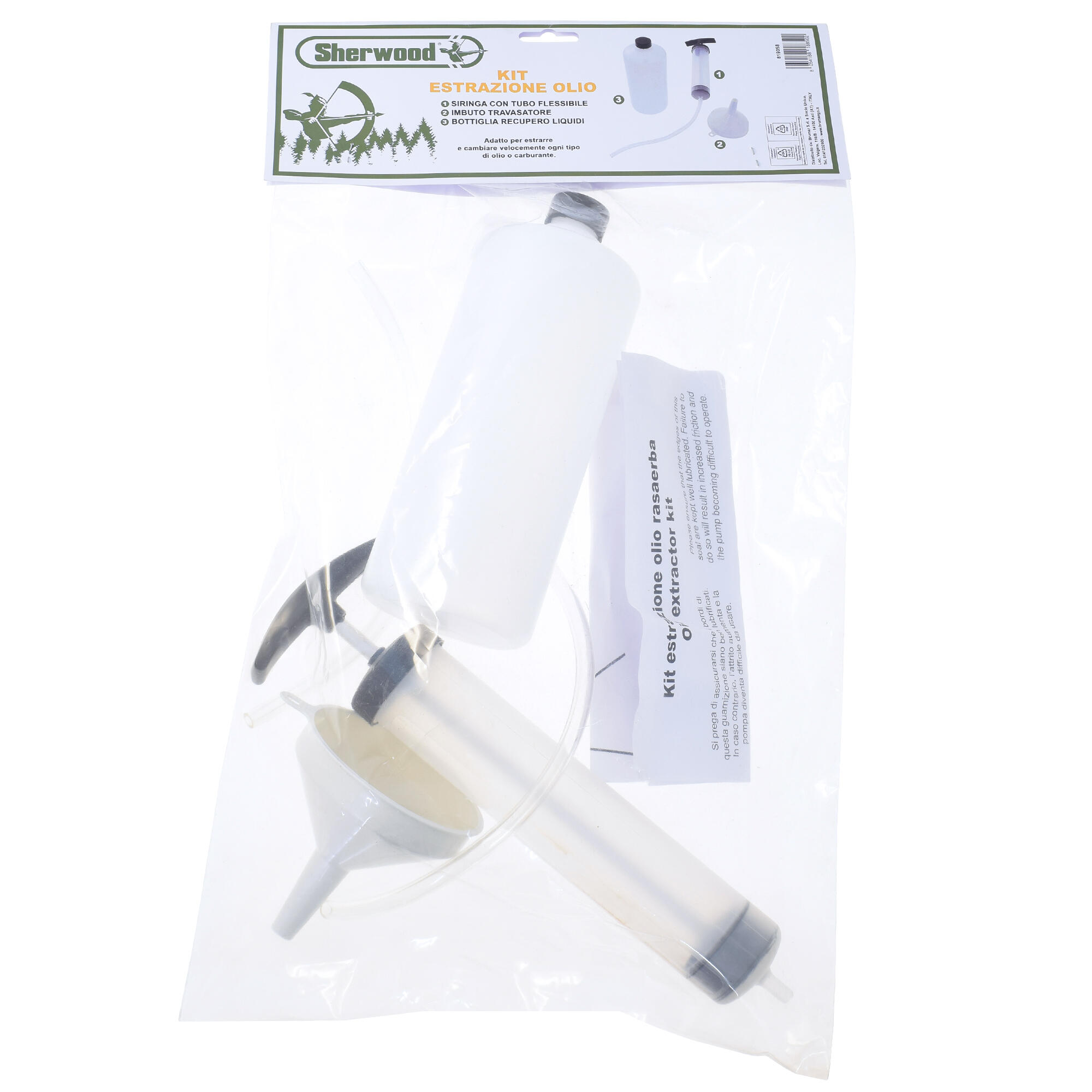 Kit di estrazione dell'olio per rasaerba - 3