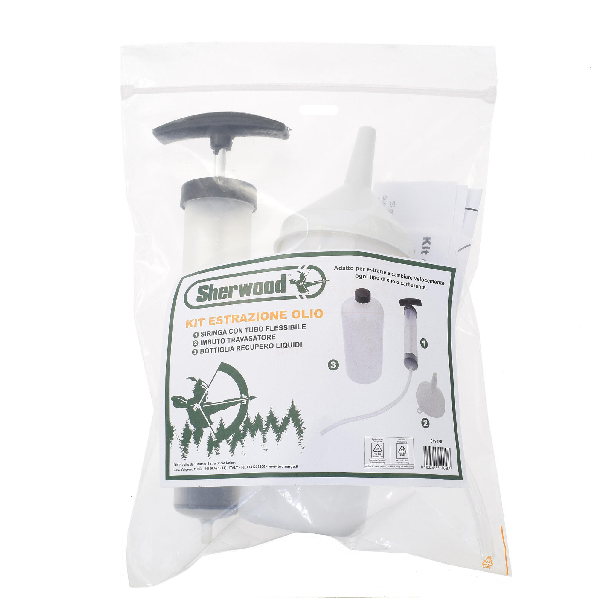 Kit di estrazione dell'olio per rasaerba - 2