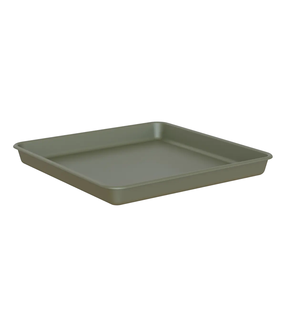 Plato de maceta de polipropileno venezia verde 26x26 cm