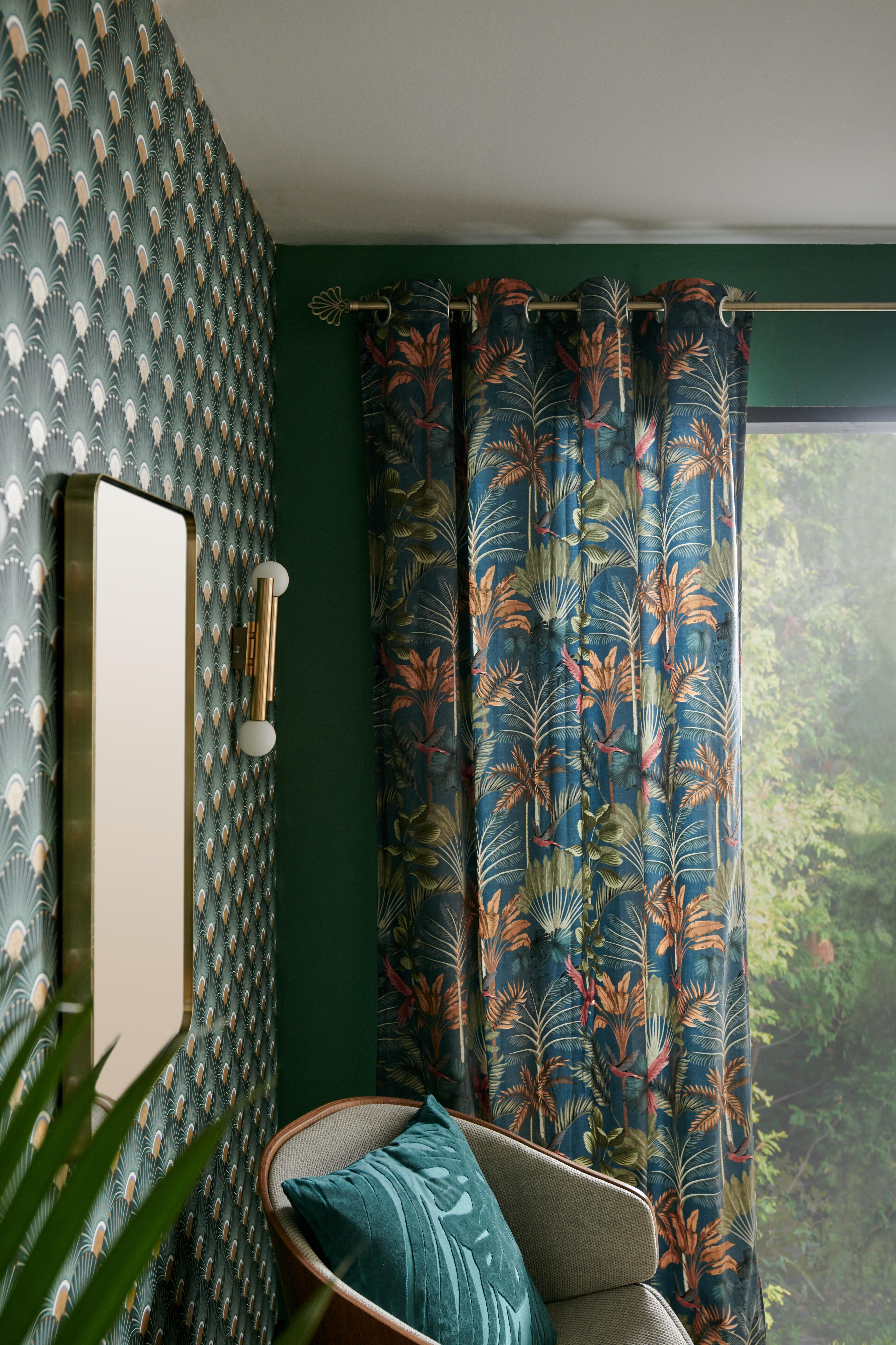 Tenda INSPIRE Nadjila multicolore, occhiello 140x280 cm - 13