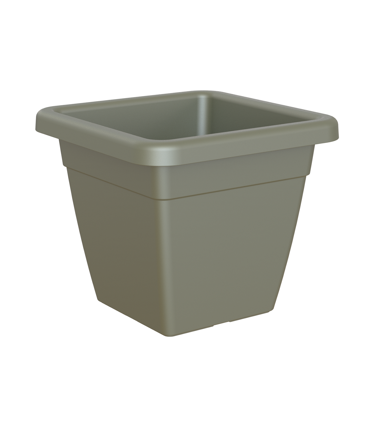 Maceta de polipropileno venezia verde 46.6x46.6 cm