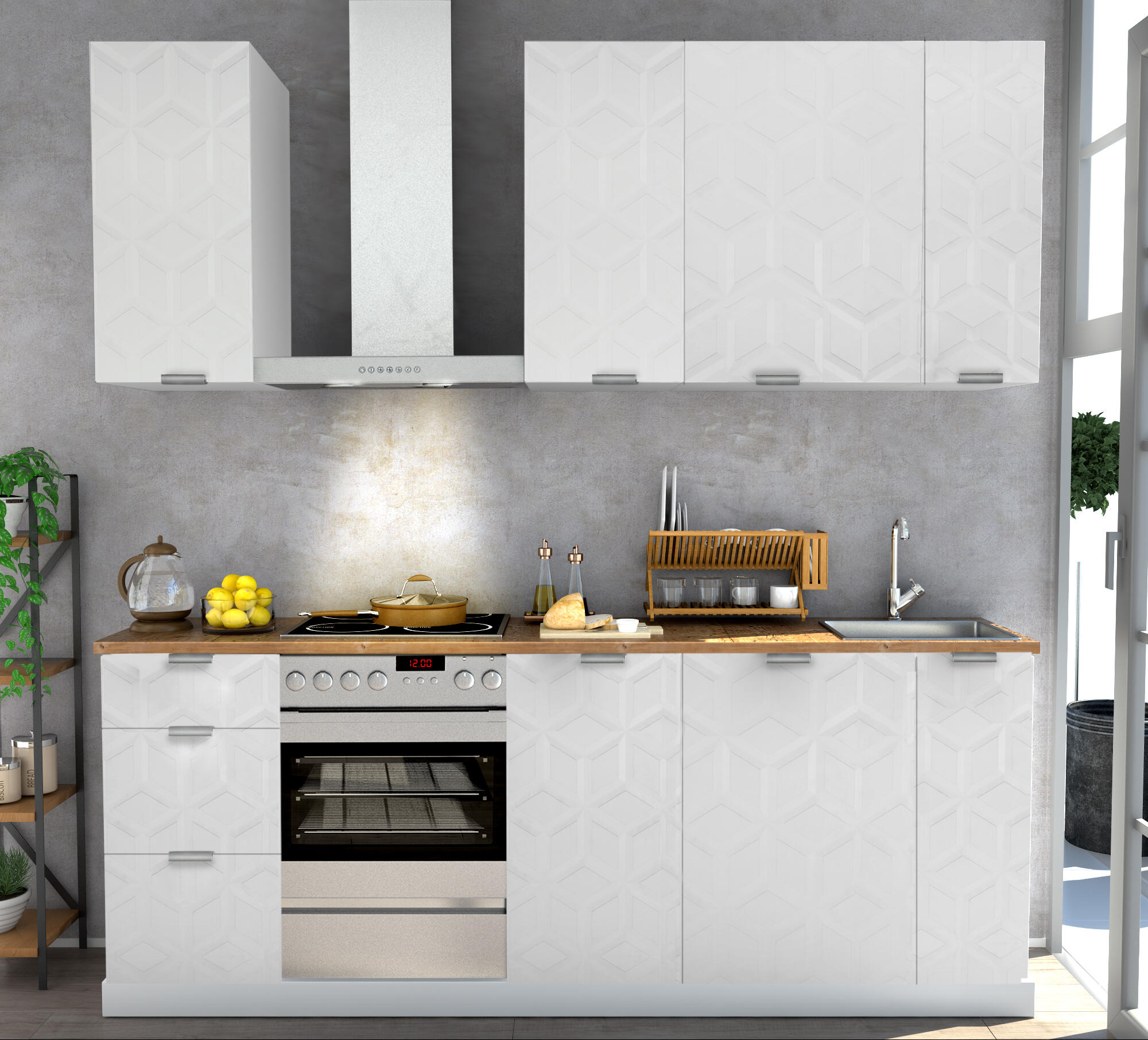 Kit interior de gaveta DELINIA 60CM - 19