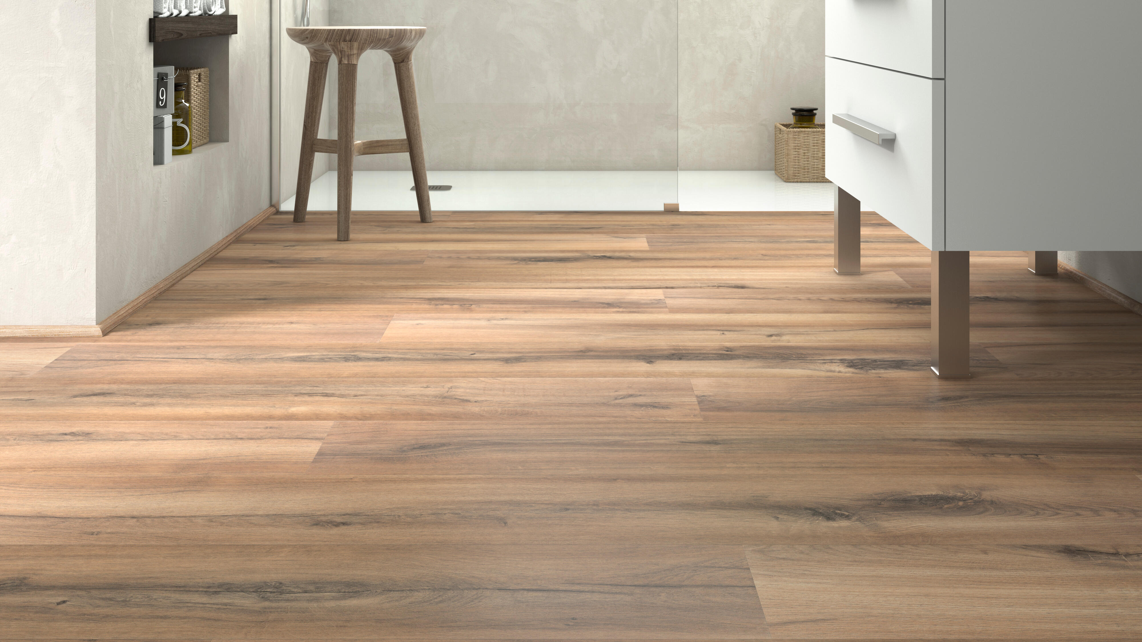 Suelo laminado extrem TERUEL resistente al agua 100h 8mm espesor AC5 ARTENS NAT380 - 5