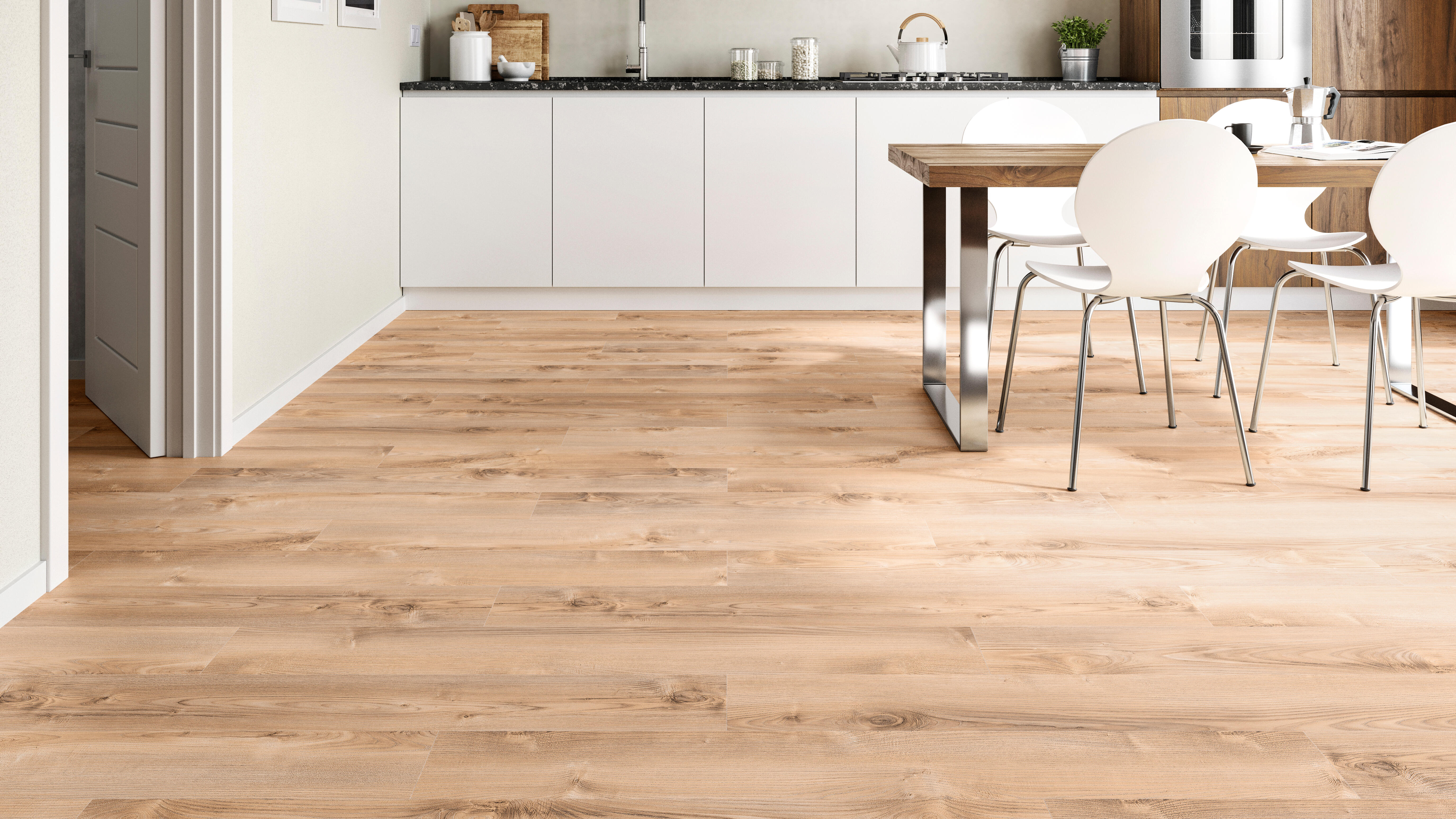 Suelo laminado extrem SANTIAGO resistente al agua 100h 8mm espesor AC5 ARTENS NAT345 - 4