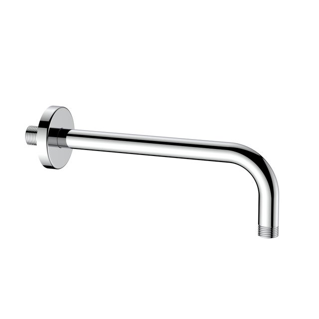 Braccio Prolunga Per Soffione Doccia In Acciaio Inox 16,5 Cm | Filetto G1/2 Universale