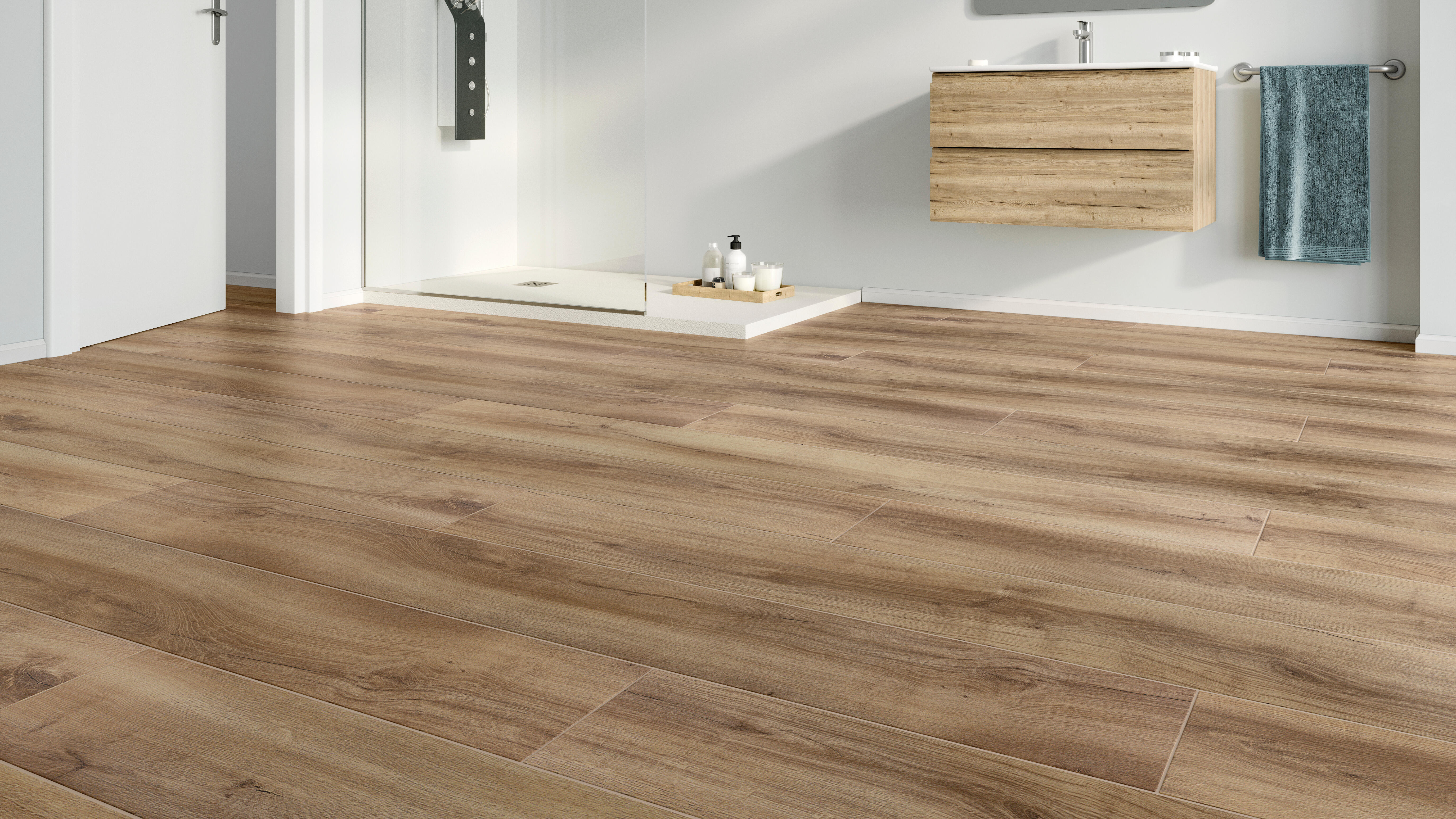 Suelo laminado extrem ZARAGOZA XXL resistente al agua 100h 8mm espesor AC5 ARTENS NAT340 - 5