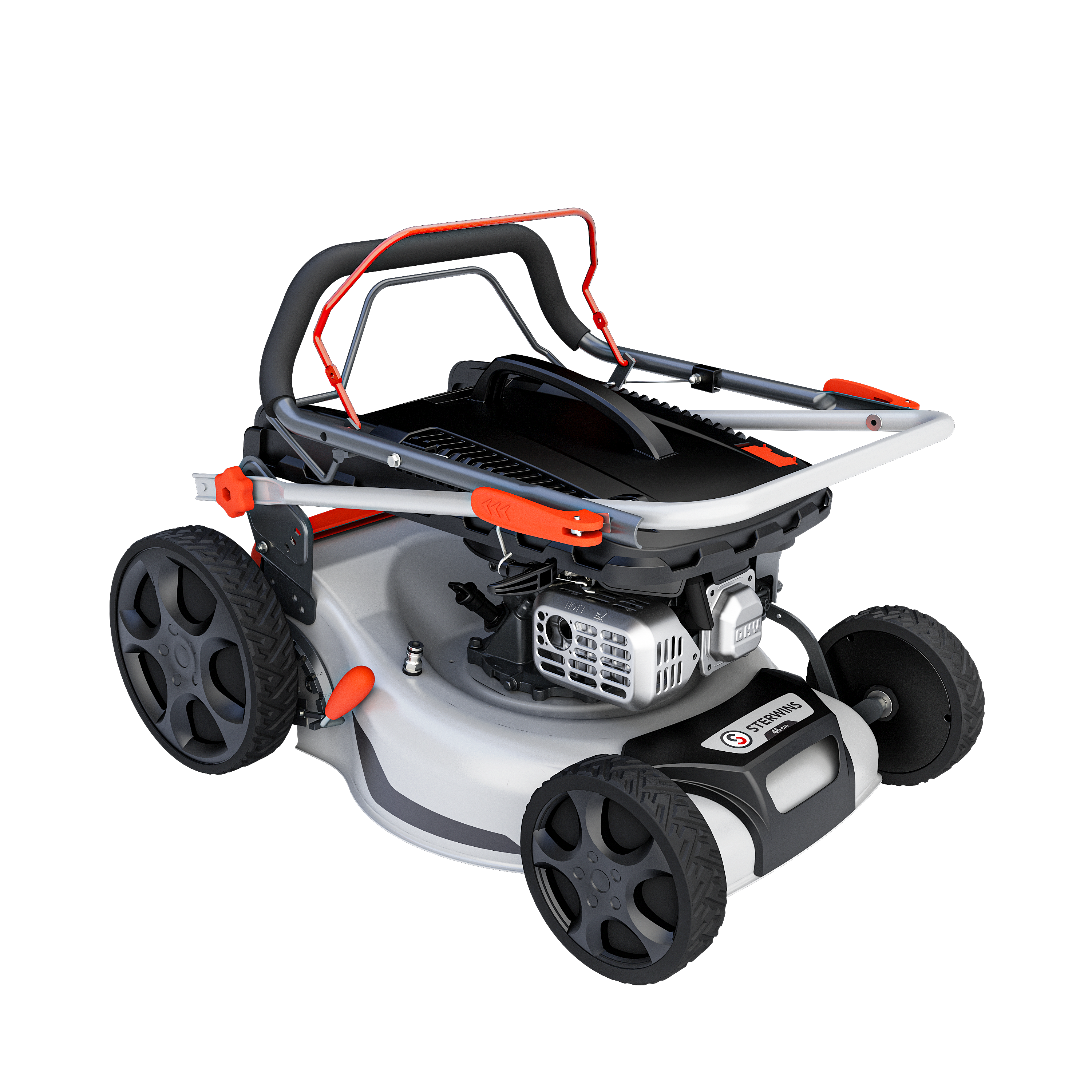 Tagliaerba a benzina semovente STERWINS PLM1-46Z150.6 da 149 cm³ L 46 cm - 2