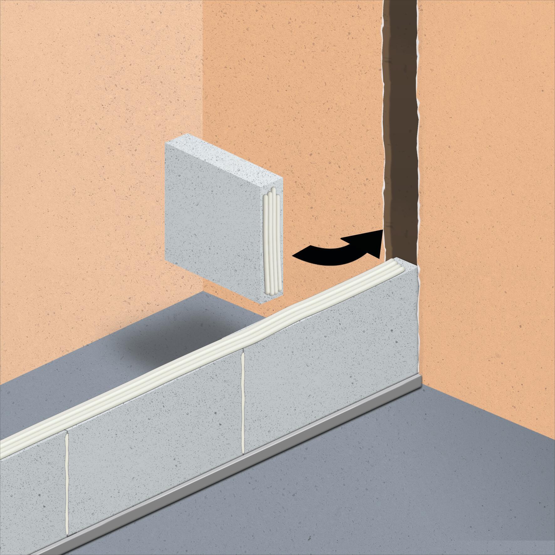 Coperture Foro Parete Per Tubi - Flangia Divisiva Adesiva Quadrata 22mm Per Decorazione - Foto 10