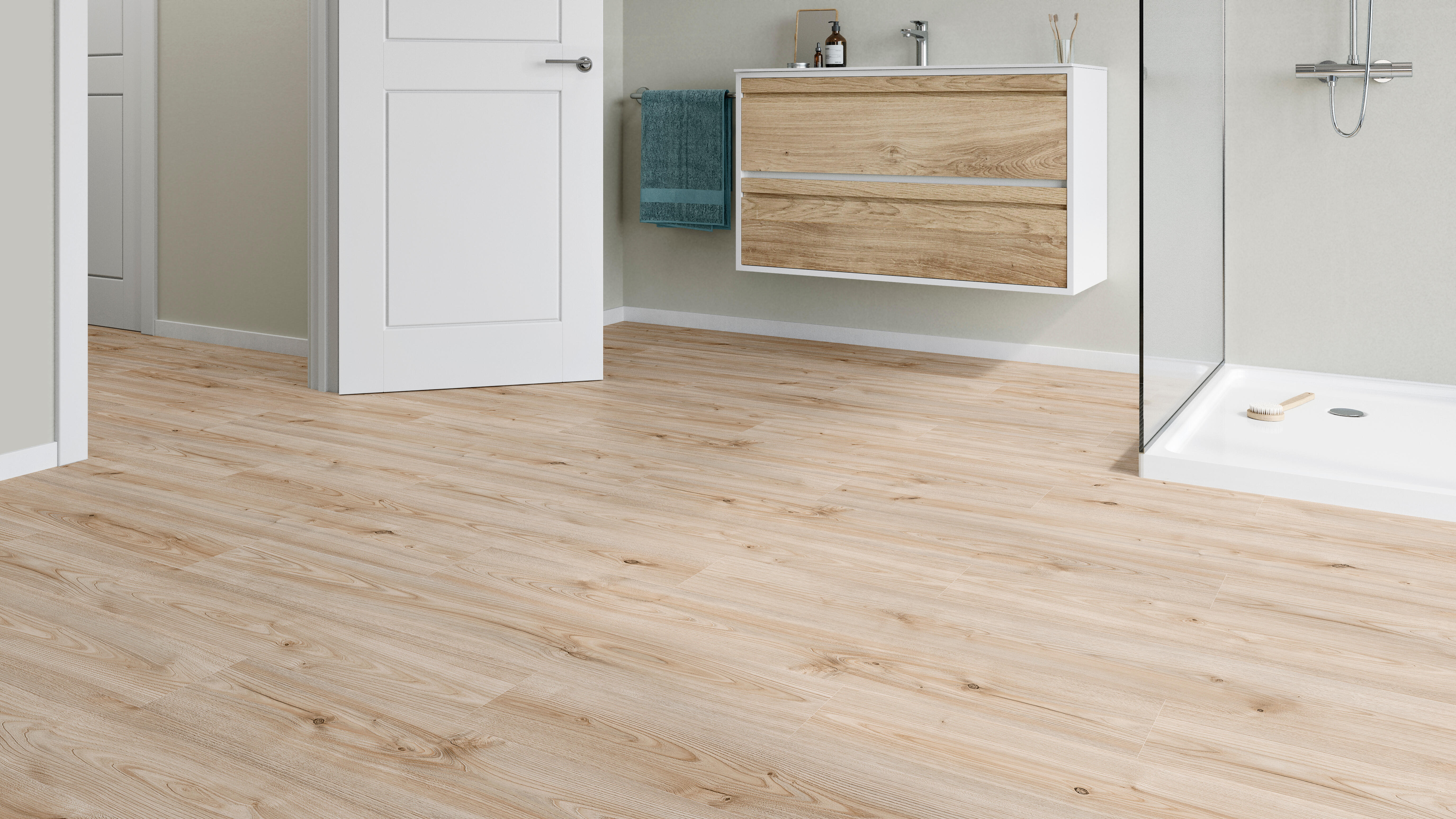 Suelo laminado extrem TARIFA resistente al agua 100h 8mm espesor AC5 ARTENS NAT305 - 4