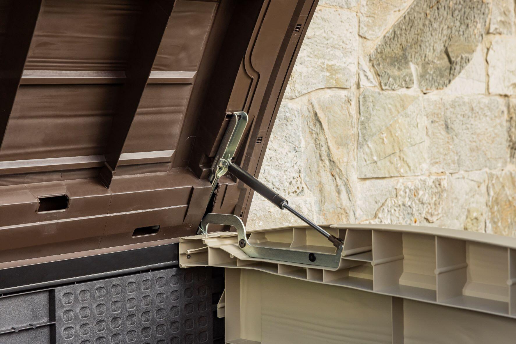 Baule KETER in polipropilene beige L 146 x H 120 x P 82 cm - 11