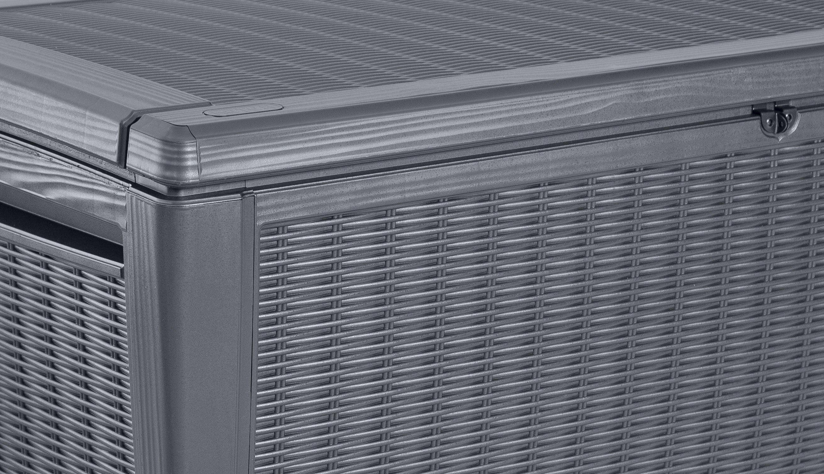 Coffre de jardin SUMATRA en résine - KETER - gris anthracite - 511 litres - 6