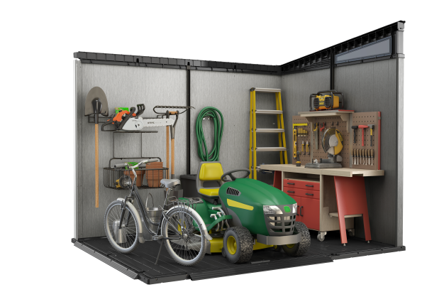 Caseta de resina Artisan de 214x226x218 cm y 4.66 m2 - 12