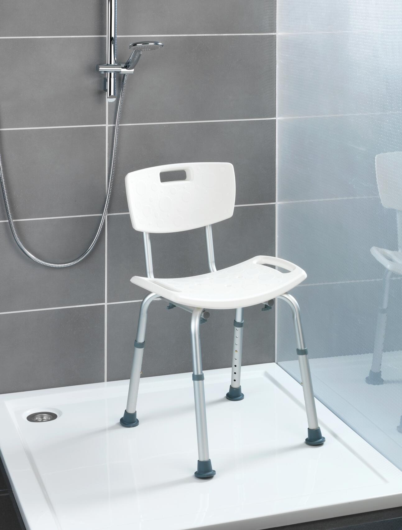 Taburete Secura blanco 54x85.5 cm - 8