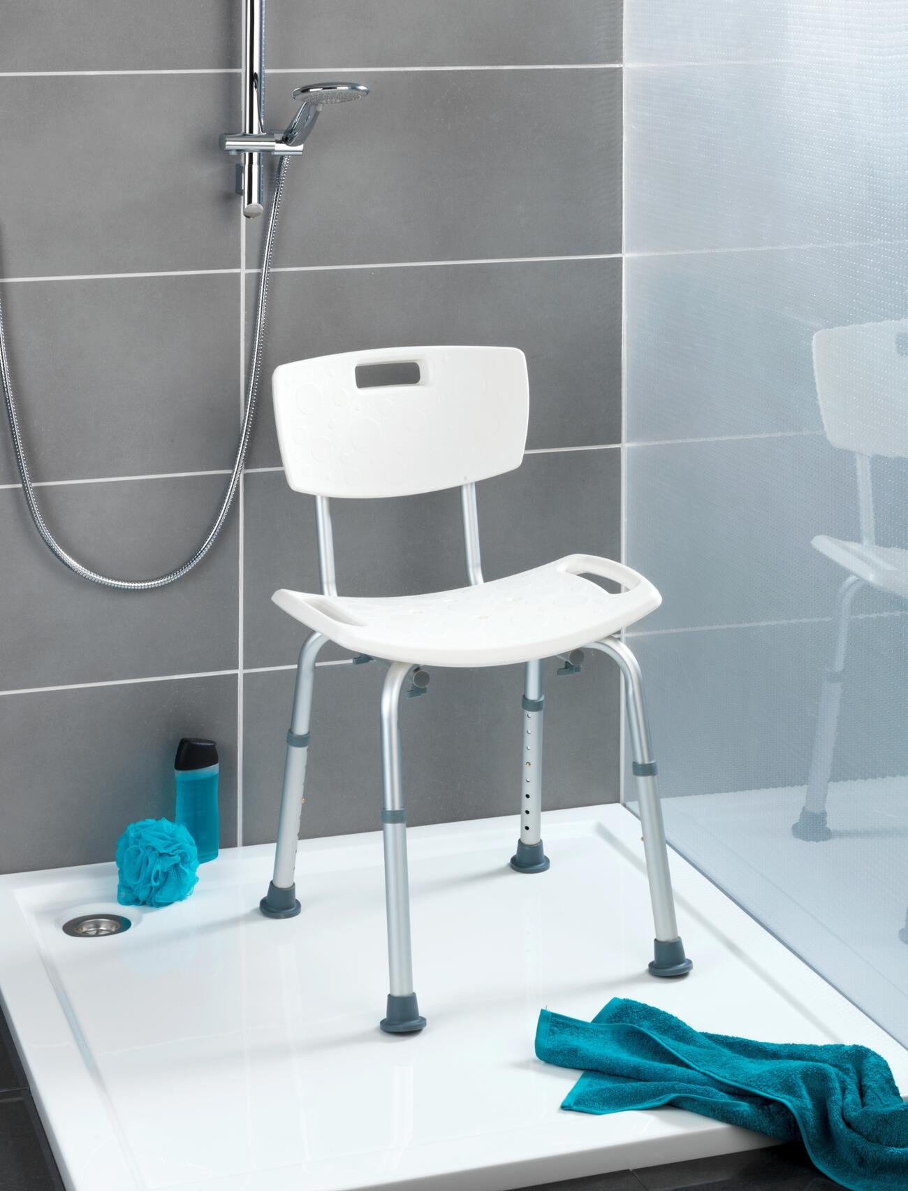 Taburete Secura blanco 54x85.5 cm - 2