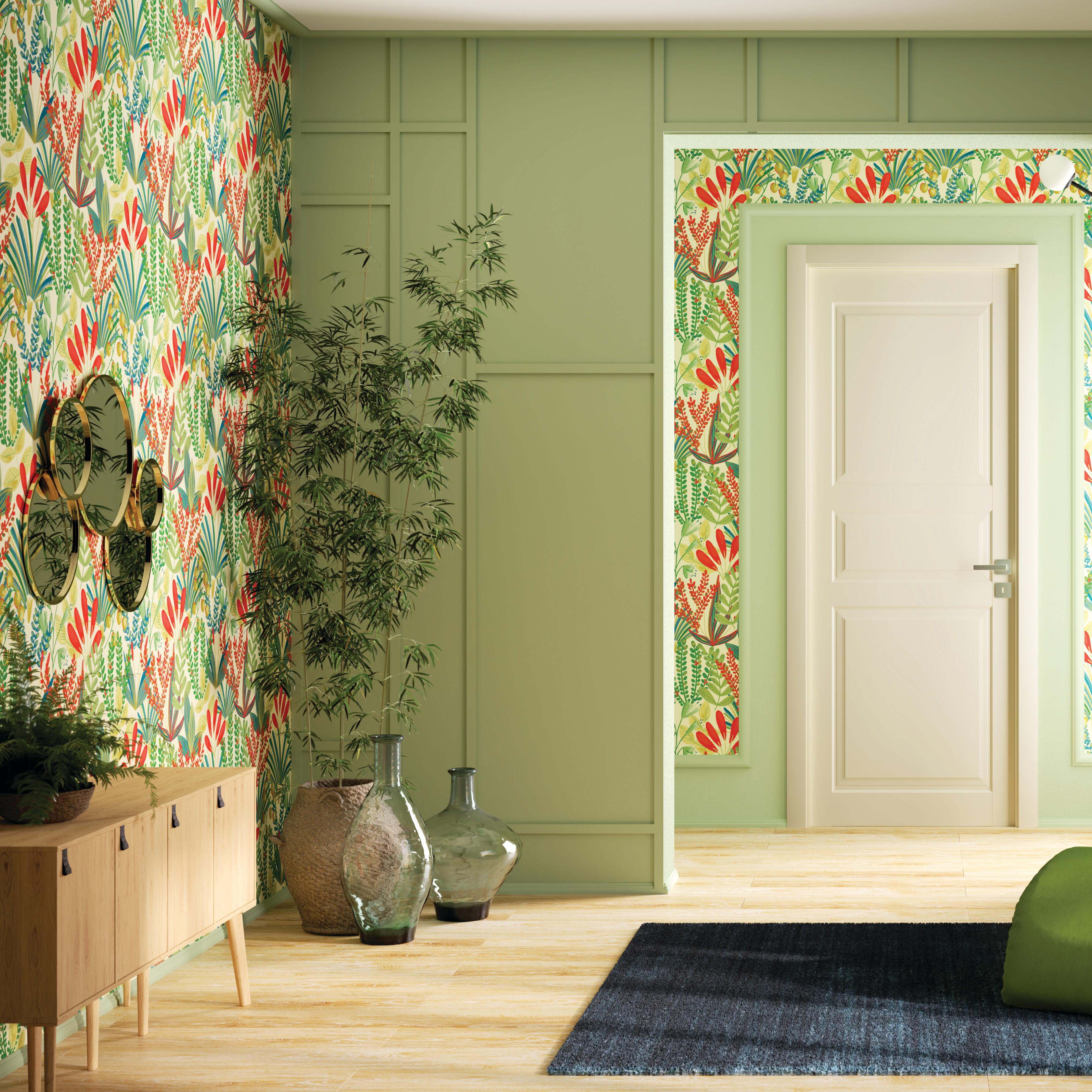 Specchio SATELLITE asimmetrico in metallo ottone 60 x 40 cm INSPIRE - 6