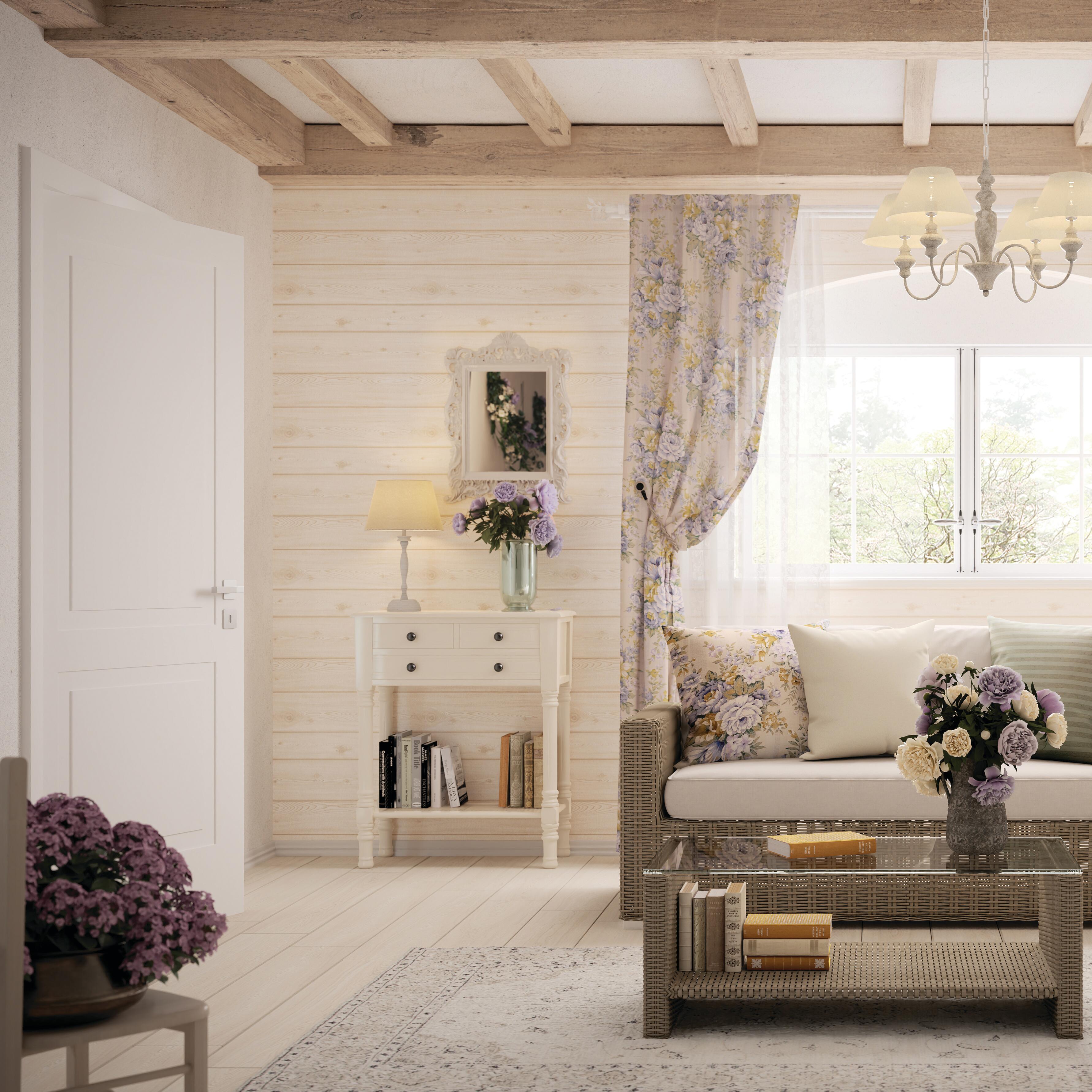 Carta da parati Doghe beige, 53 cm x 10 m - 5