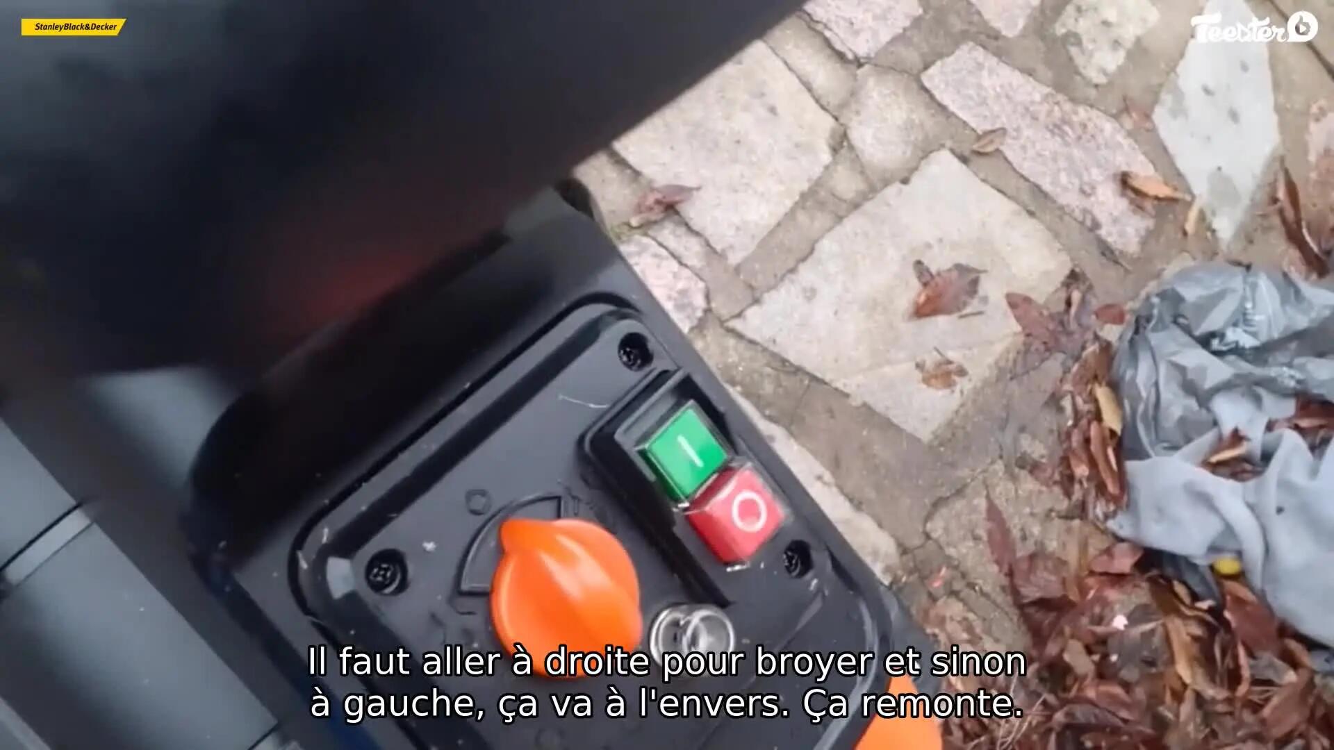 Biotriturador eléctrico B+D Begas5800-Qs 2800W 45 mm diámetro de corte - 3