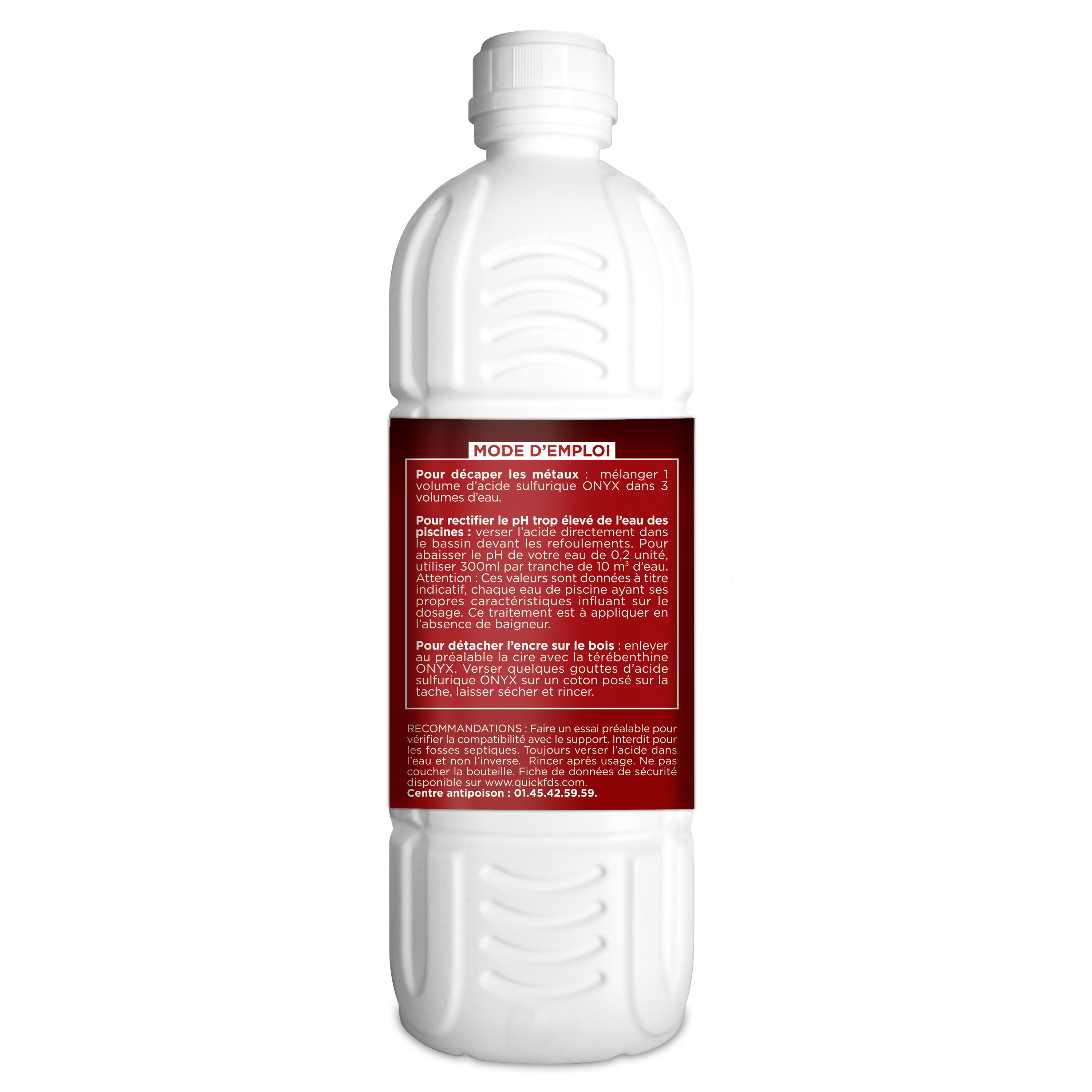 Acide sulfurique ONYX 15°, 1l - 2