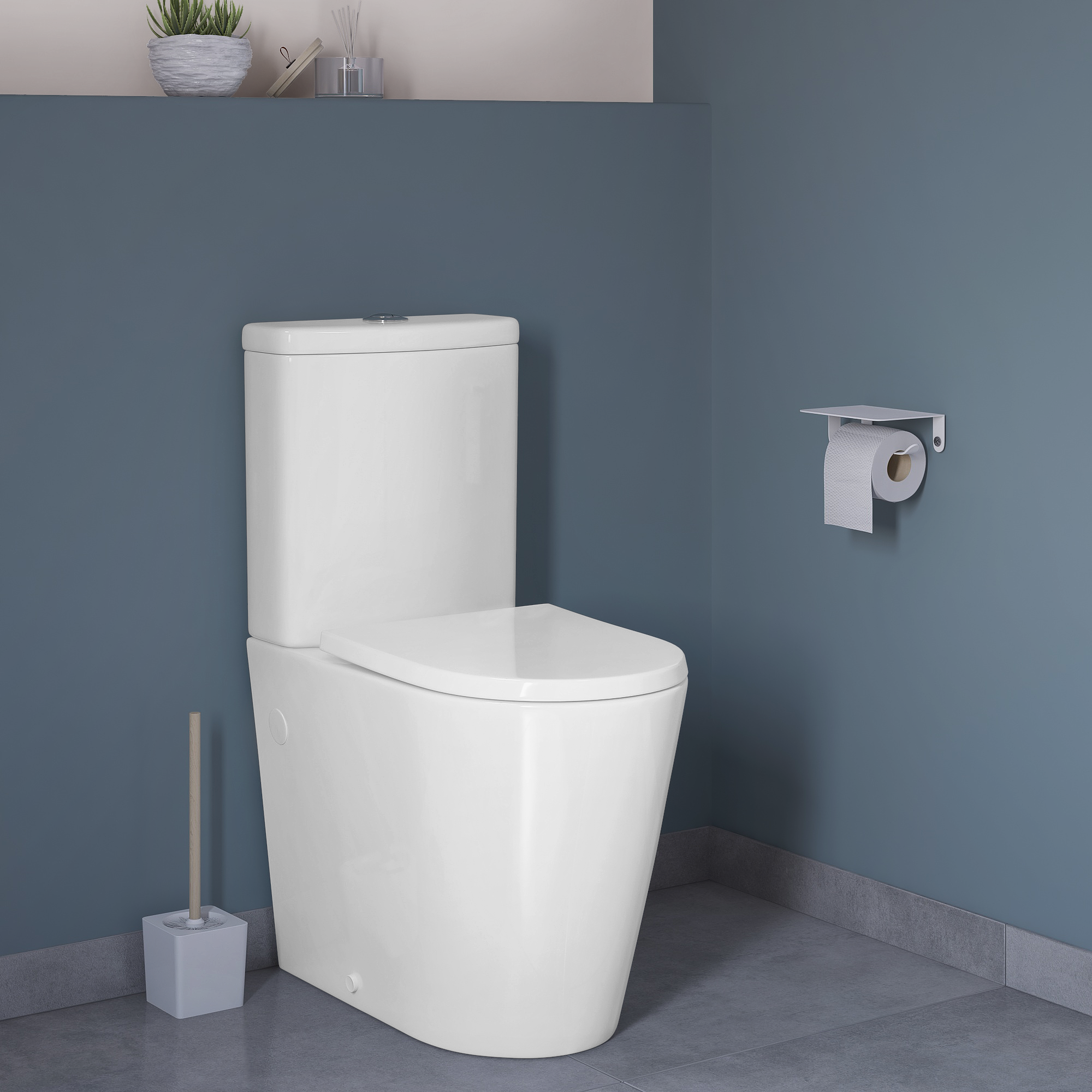 WC kompakt poziom Neo Sensea - Leroy Merlin