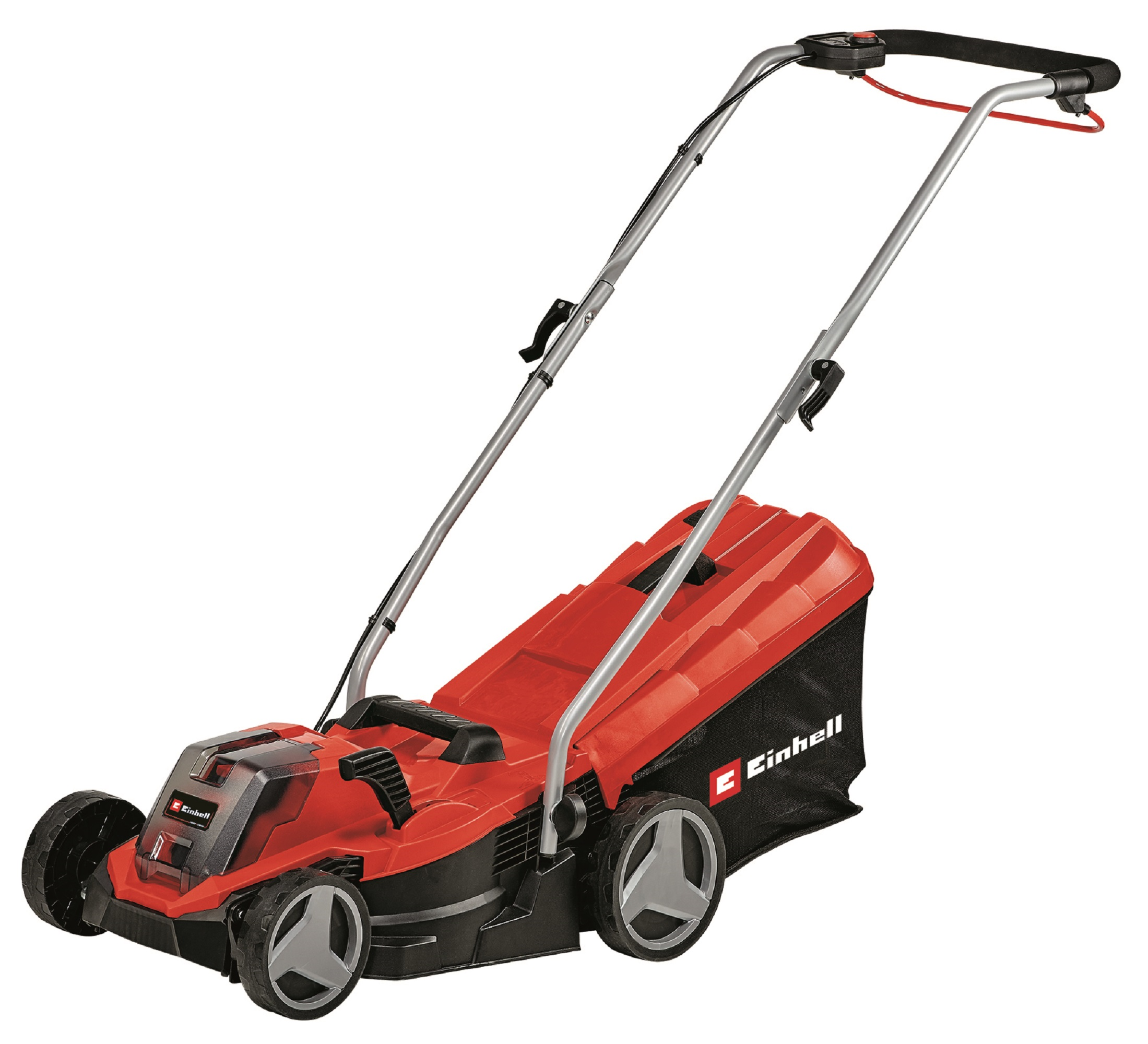 Cortacésped de batería einhell ge-cm 18/33 li (1x4,0ah) 18v 33 cm ancho de corte con batería y cargador incluidos