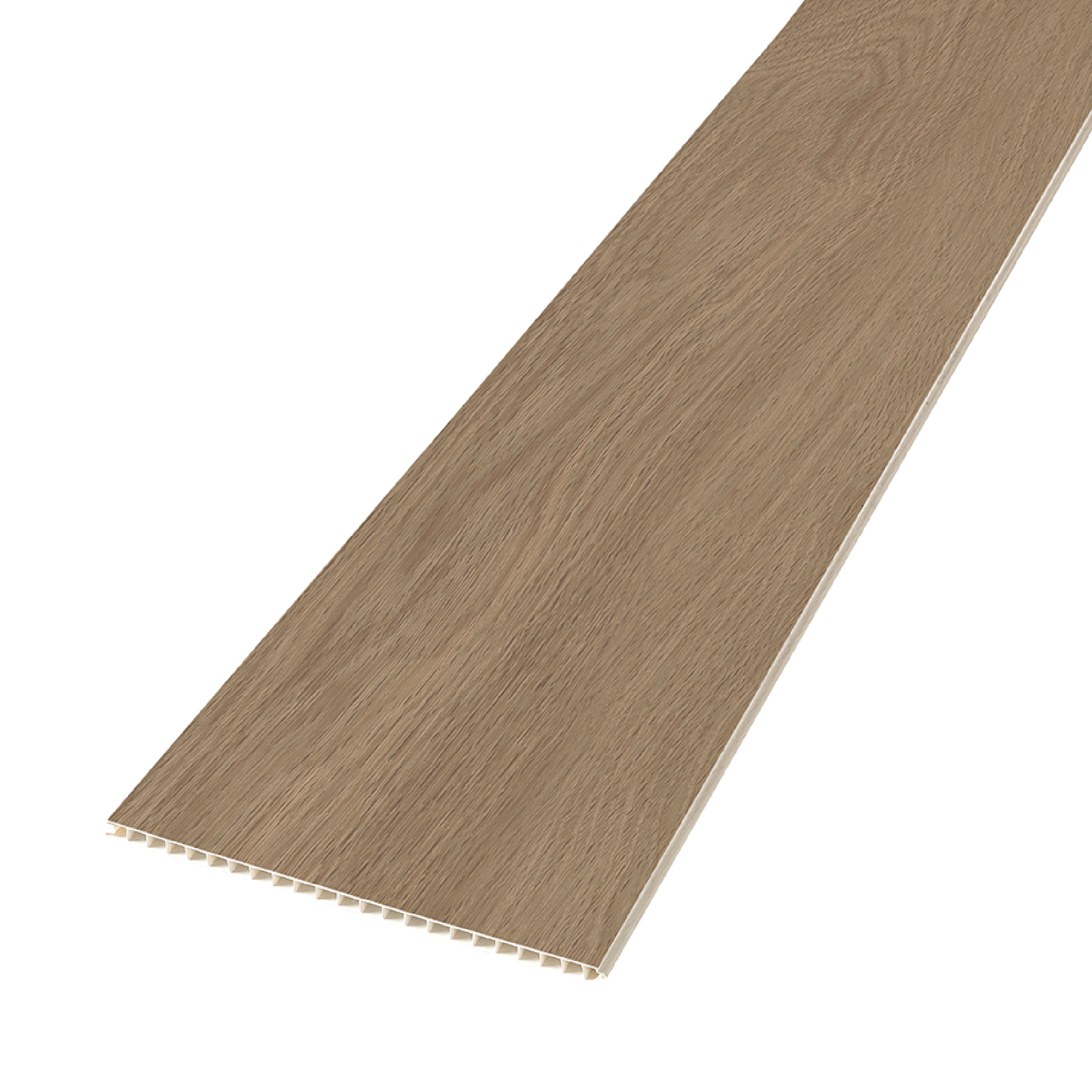 Revestimiento de pared decorativo efecto madera de PVC Artens Oak color roble de 120x16.5 cm - 5