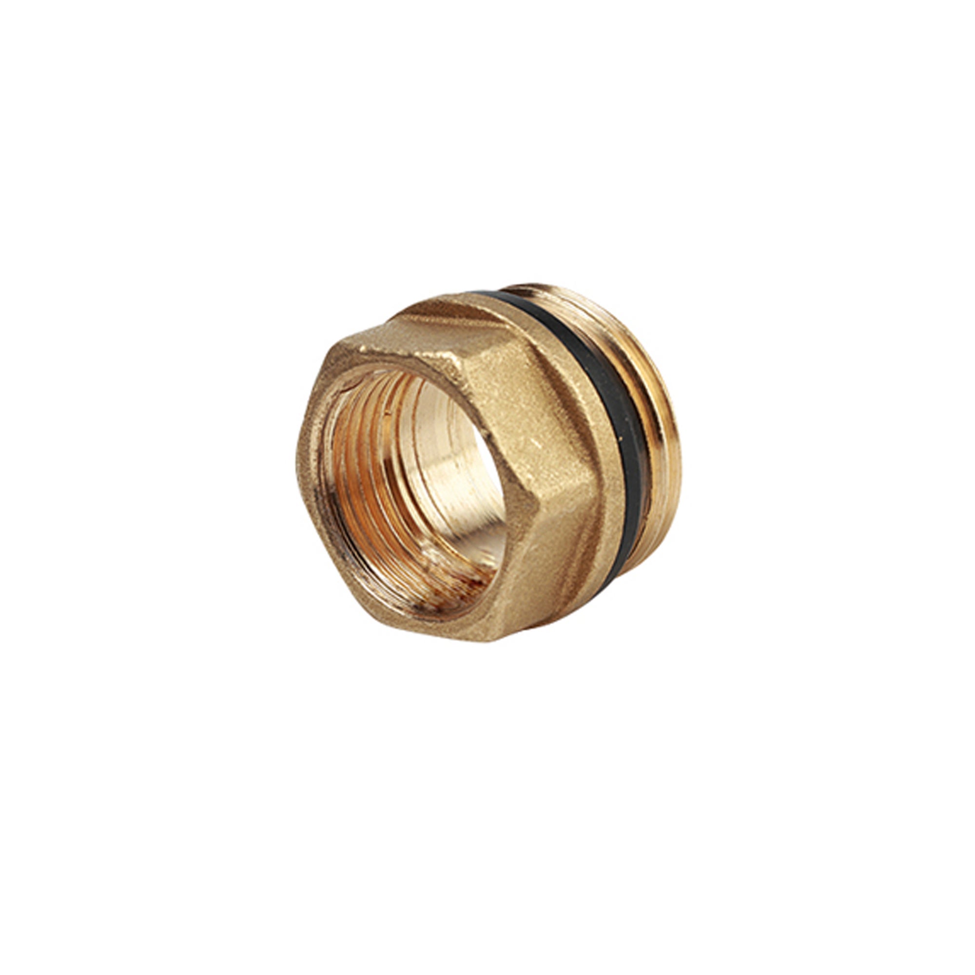 Riduttore In Ottone 1/2 NPT Maschio X 3/4 NPT Femmina - Raccordo Per Tubi Nuovo